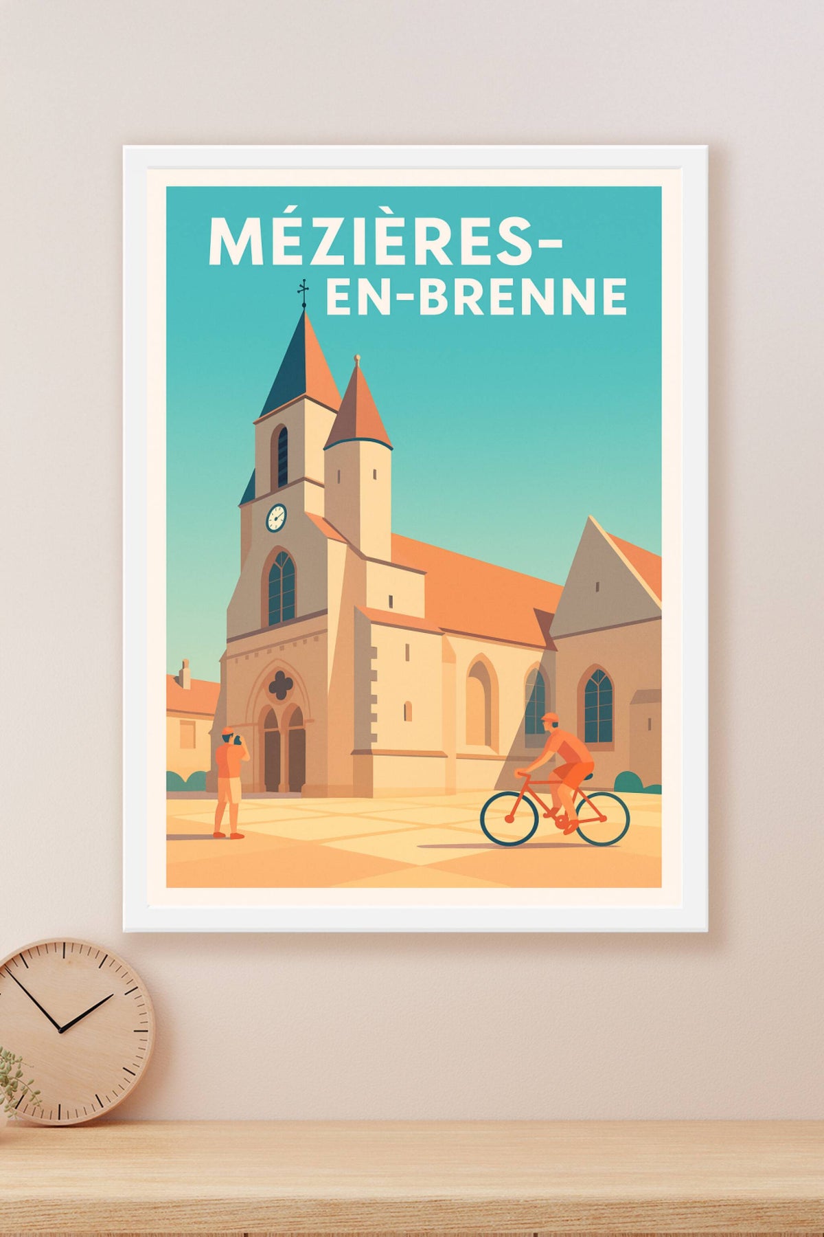 Affiche de Mézières-en-Brenne - Charme et sérénité au cœur de la Brenne