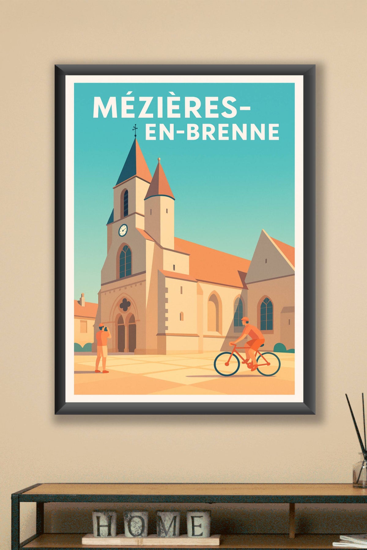 Affiche de Mézières-en-Brenne - Charme et sérénité au cœur de la Brenne