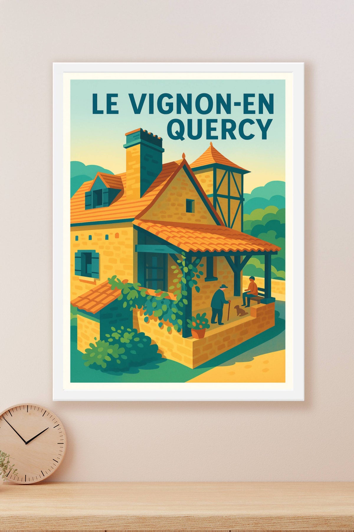 Affiche de Le Vignon-en-Quercy - Charme et sérénité au cœur du Quercy