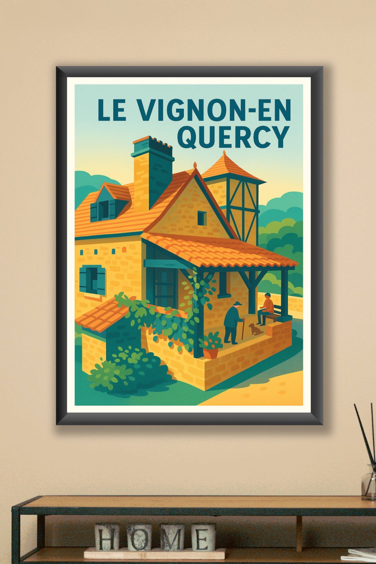 Affiche de Le Vignon-en-Quercy - Charme et sérénité au cœur du Quercy