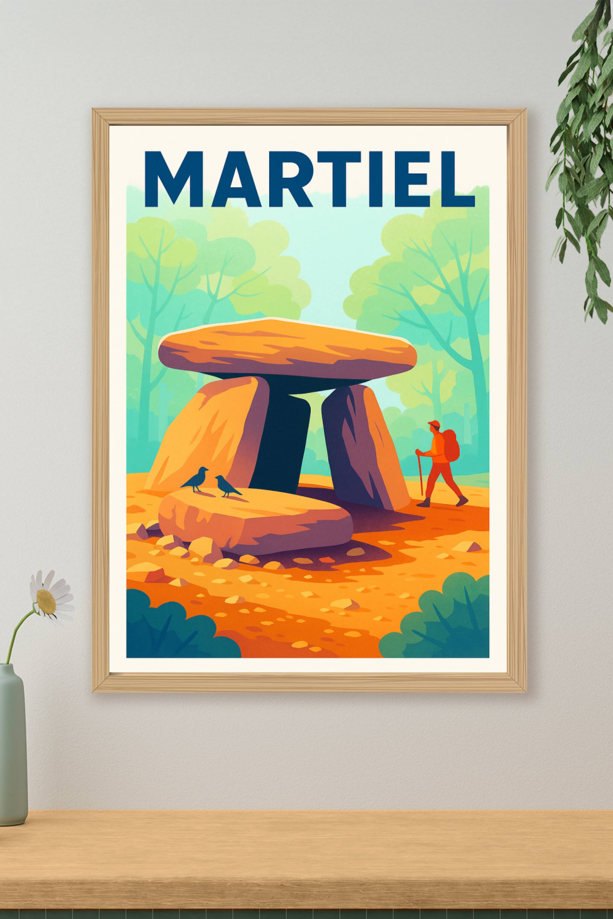 Affiche de Martiel - Voyage au cœur des mystères mégalithiques