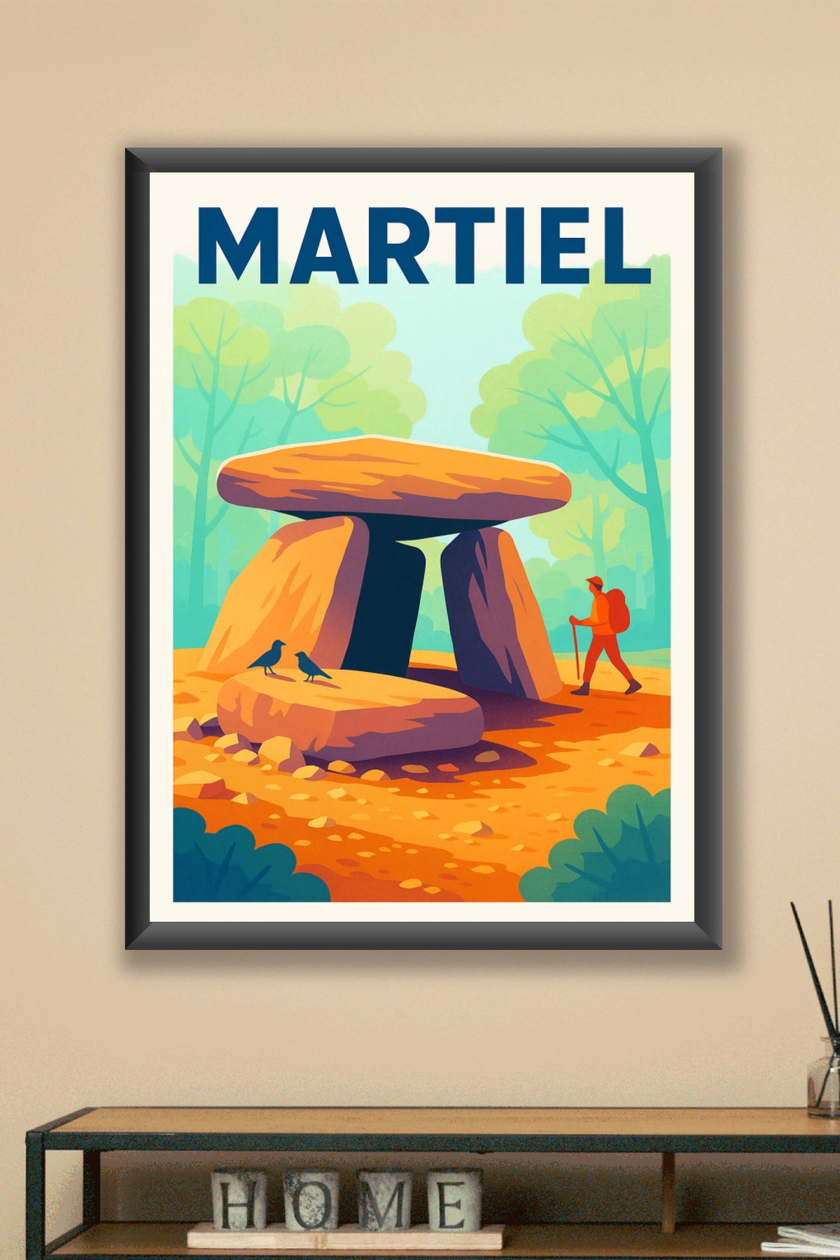 Affiche de Martiel - Voyage au cœur des mystères mégalithiques