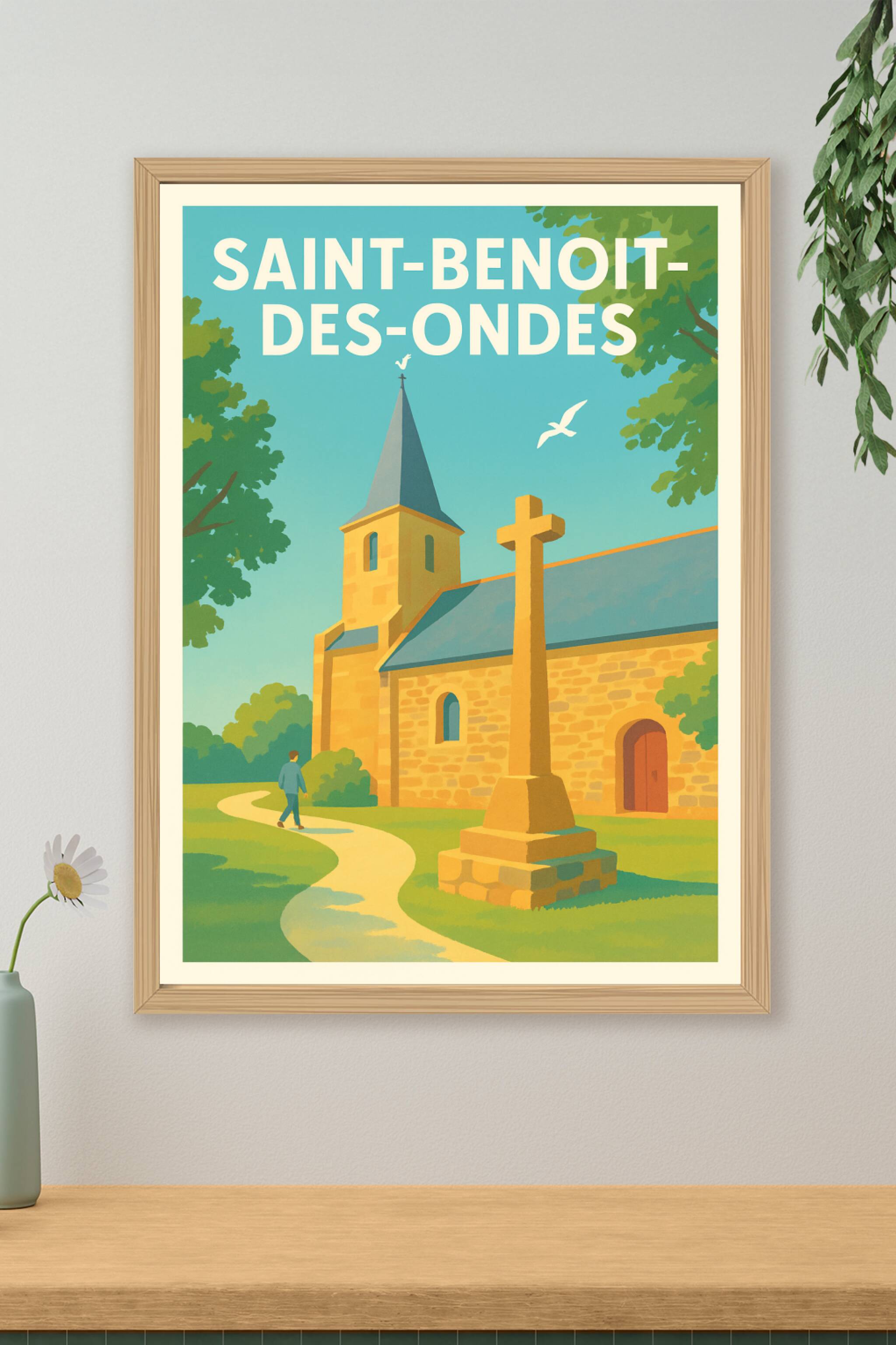 Affiche de Saint-Benoît-des-Ondes - Escapade paisible au cœur de la Bretagne