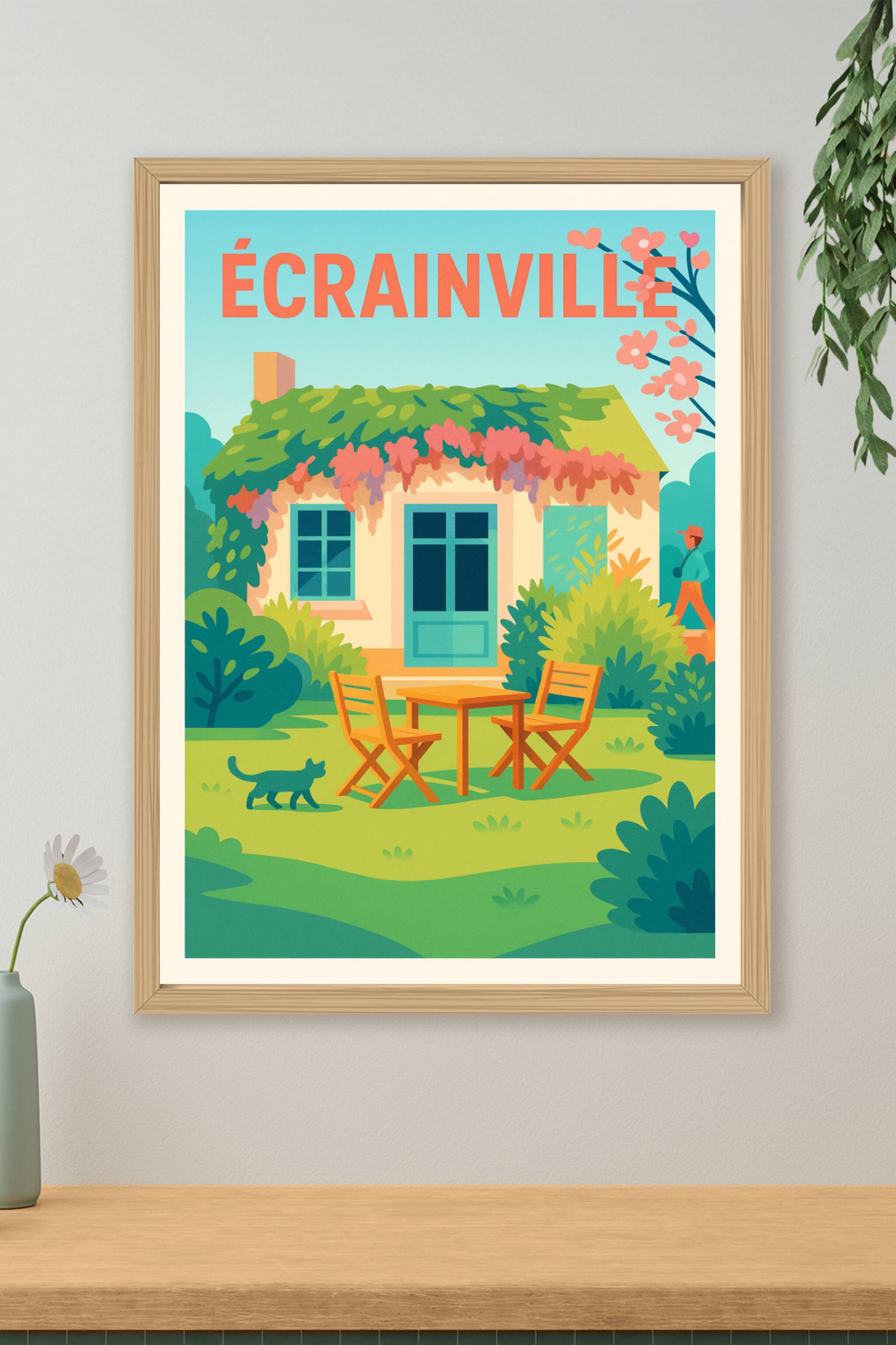 Affiche de Écrainville - Charme champêtre et douceur normande