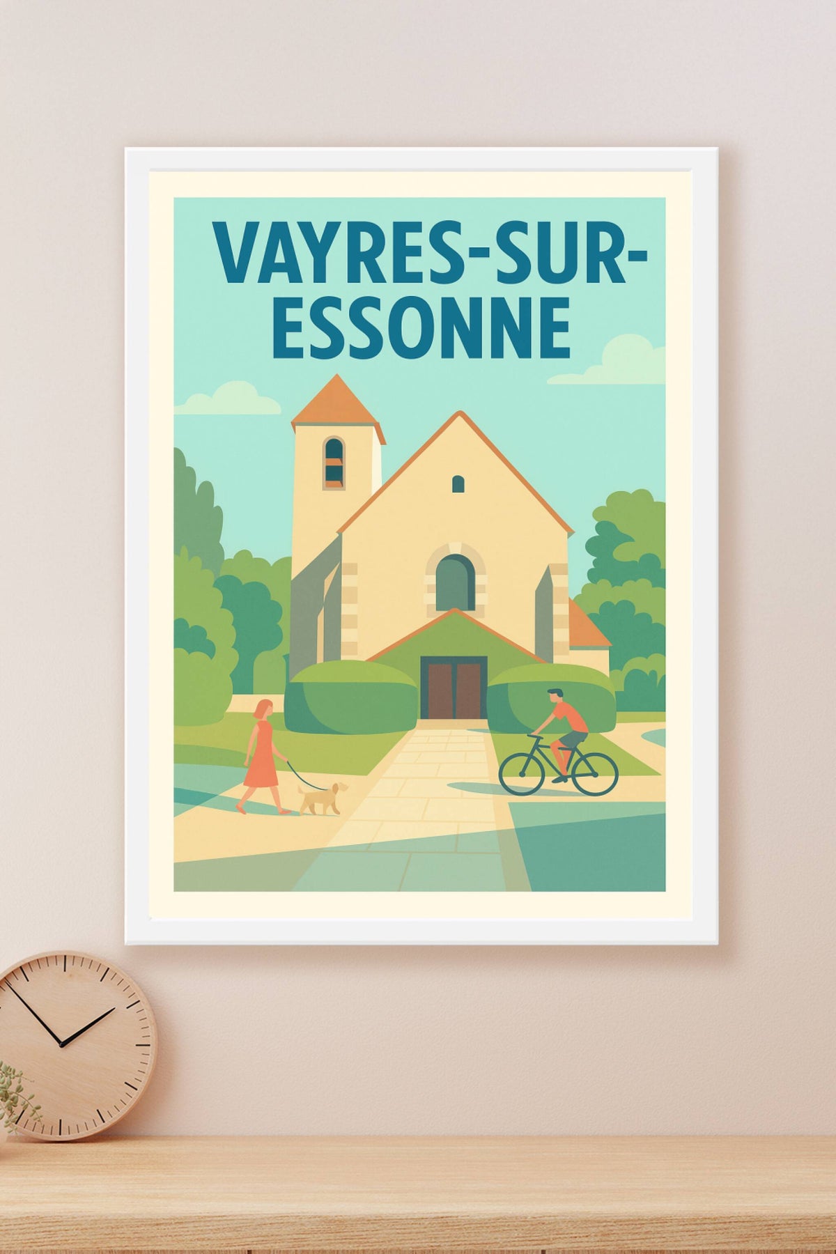 Affiche de Vayres-sur-Essonne - Charme et tranquillité au cœur du village