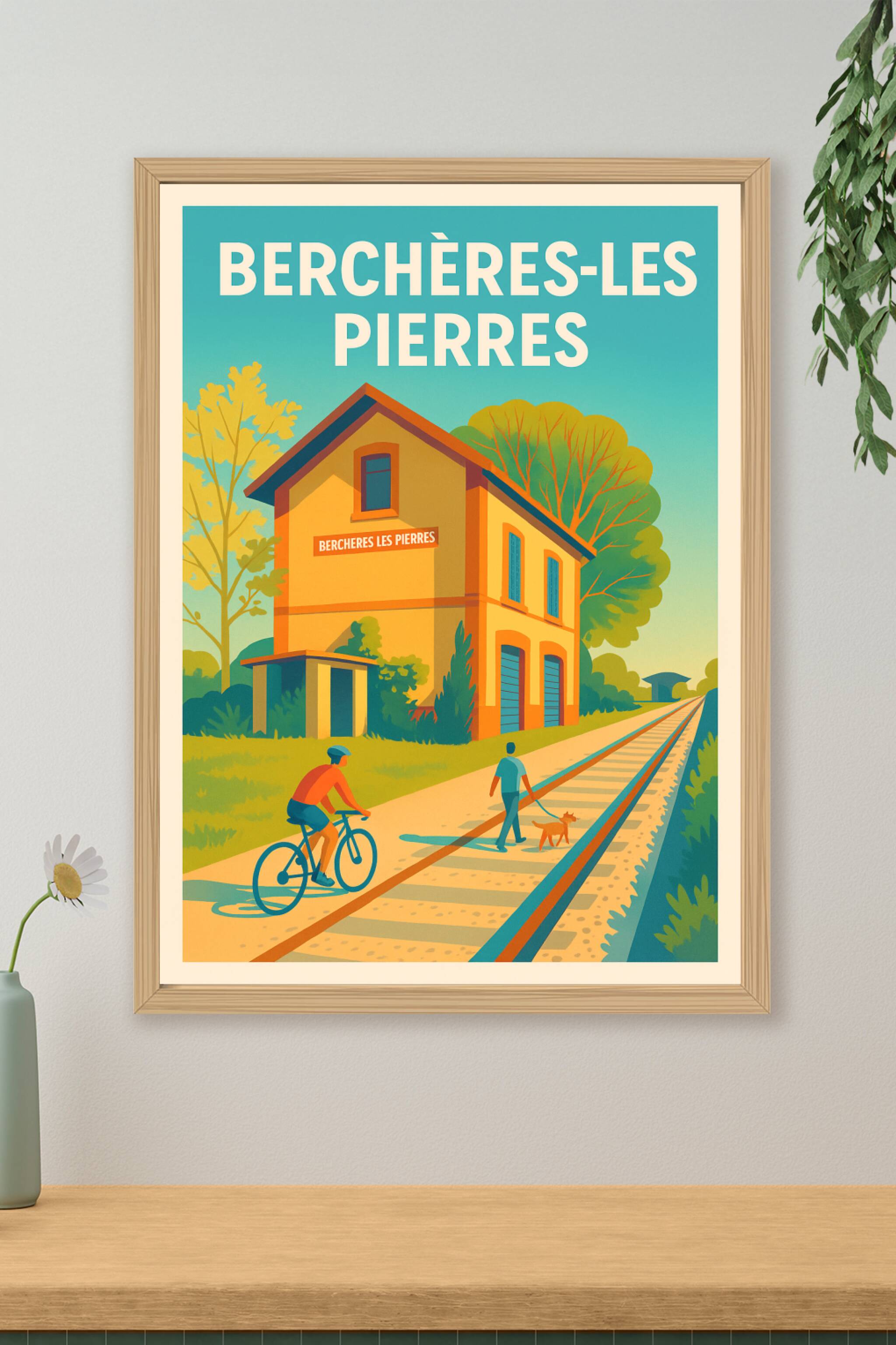 Affiche de Berchères-les-Pierres - Charme bucolique au cœur de la campagne