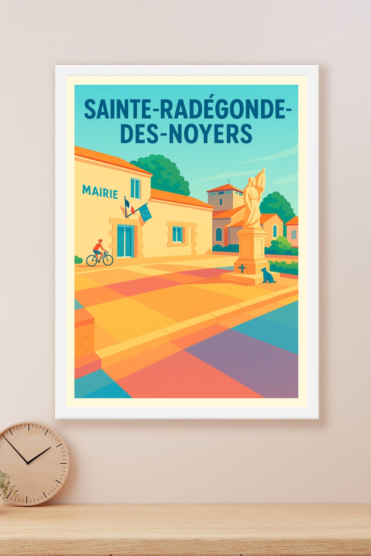 Affiche de Sainte-Radégonde-des-Noyers - Charme et sérénité en pleine lumière