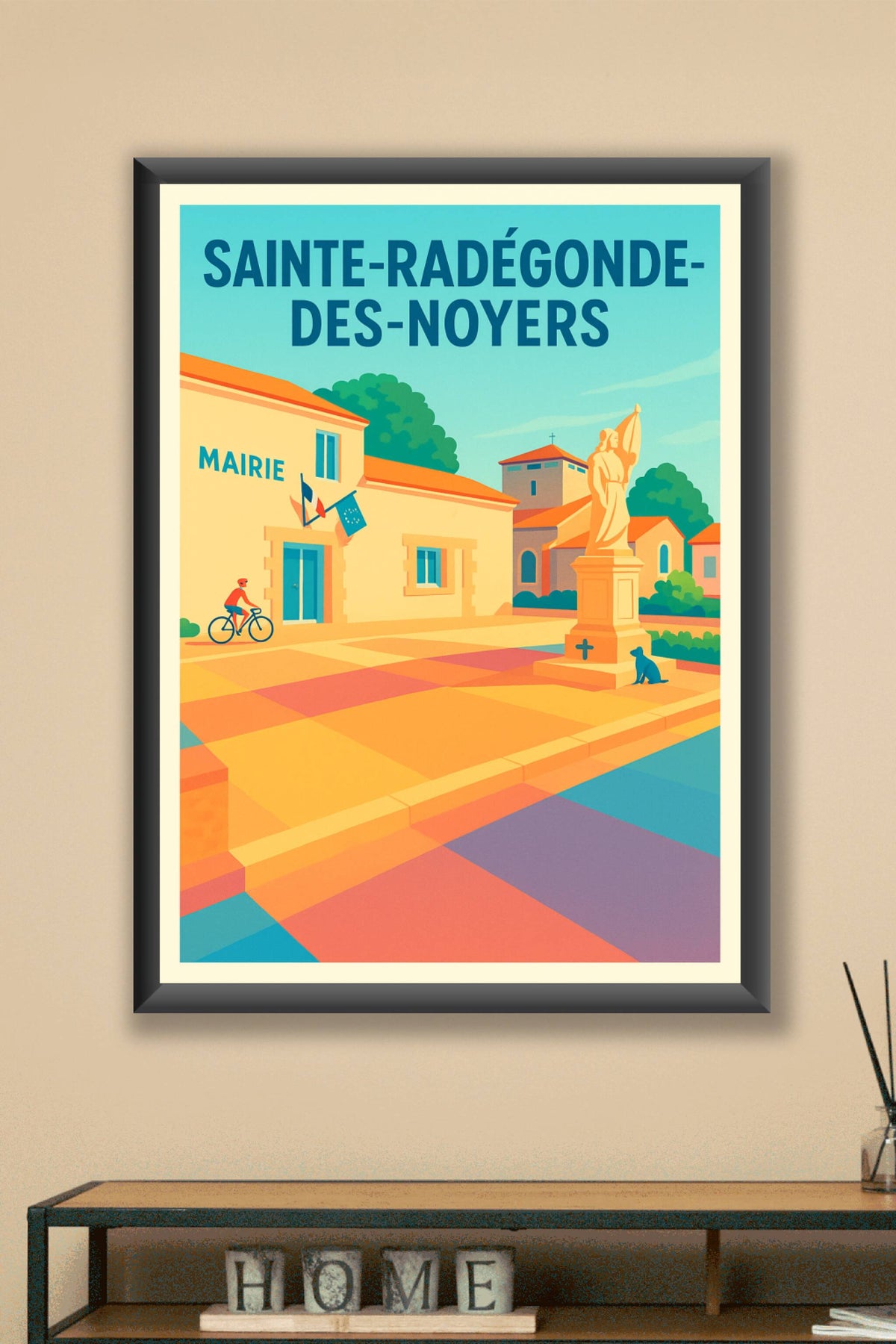 Affiche de Sainte-Radégonde-des-Noyers - Charme et sérénité en pleine lumière