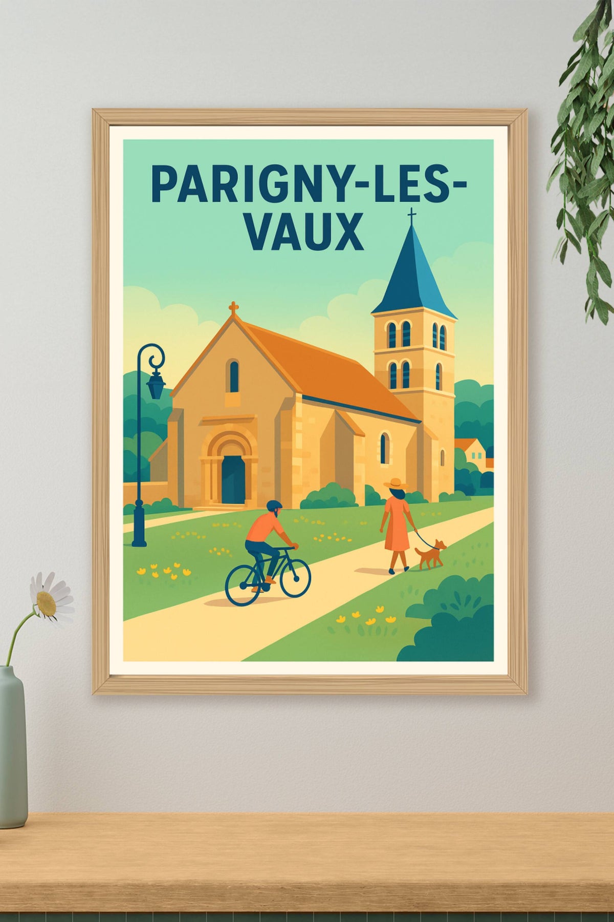 Affiche de Parigny-les-Vaux - Charme bucolique et patrimoine local