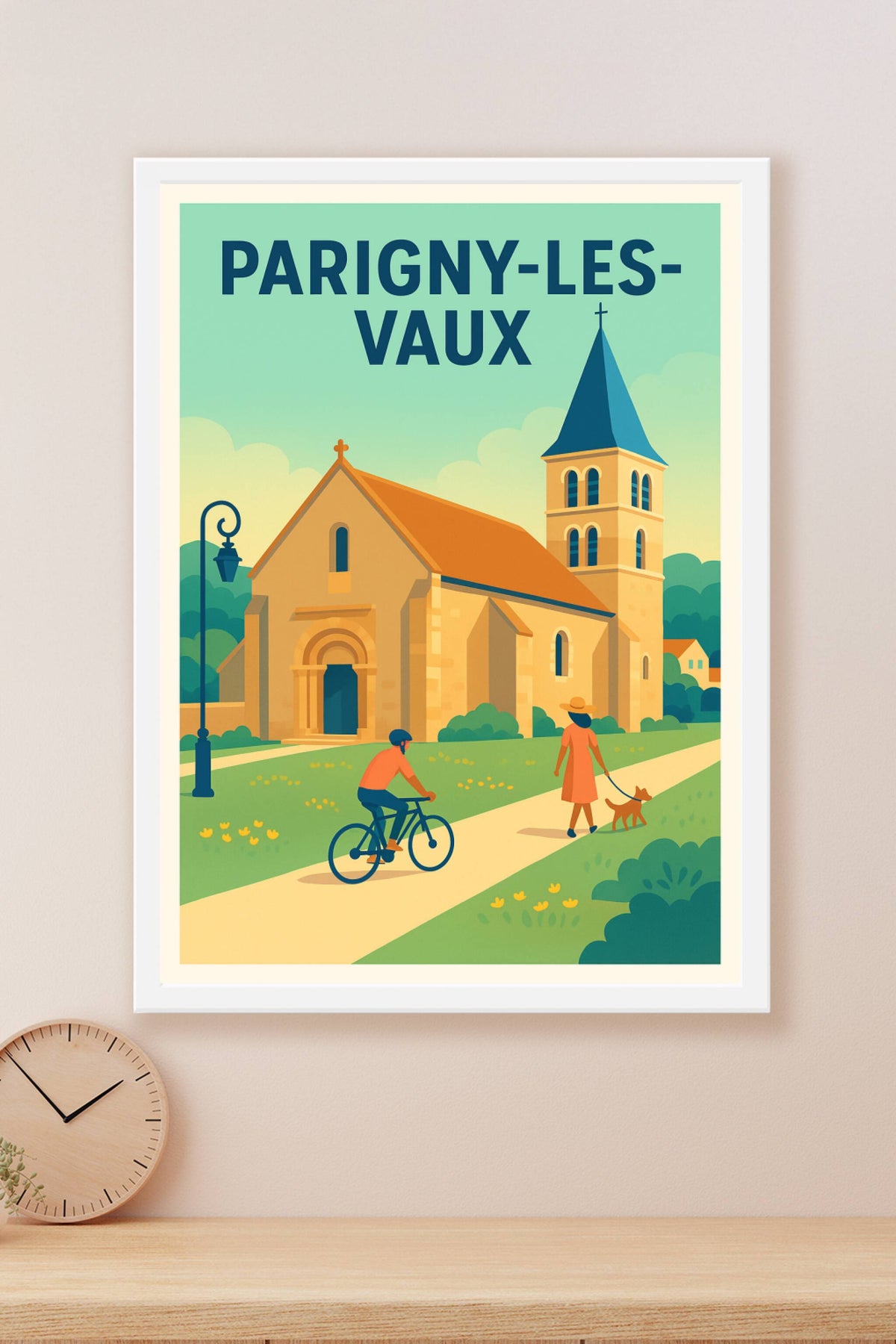 Affiche de Parigny-les-Vaux - Charme bucolique et patrimoine local