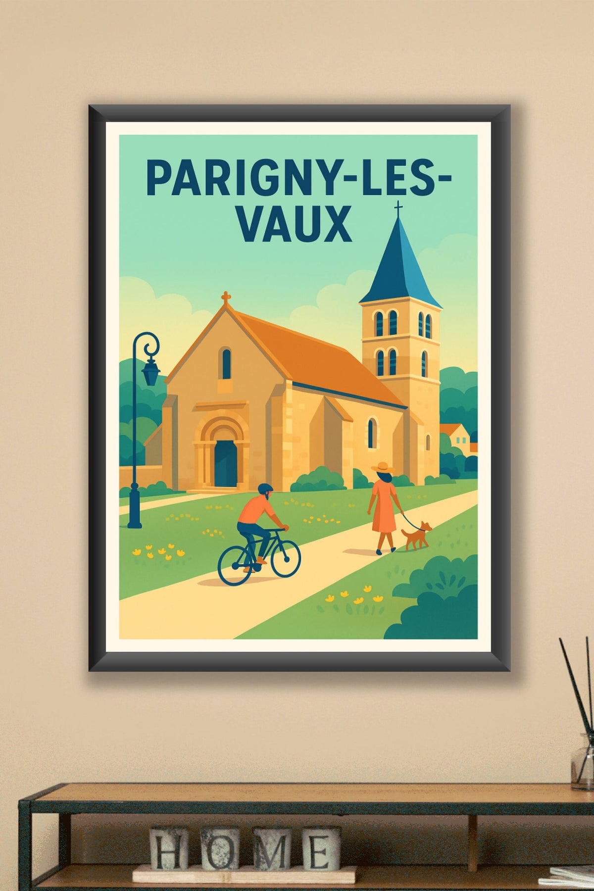 Affiche de Parigny-les-Vaux - Charme bucolique et patrimoine local