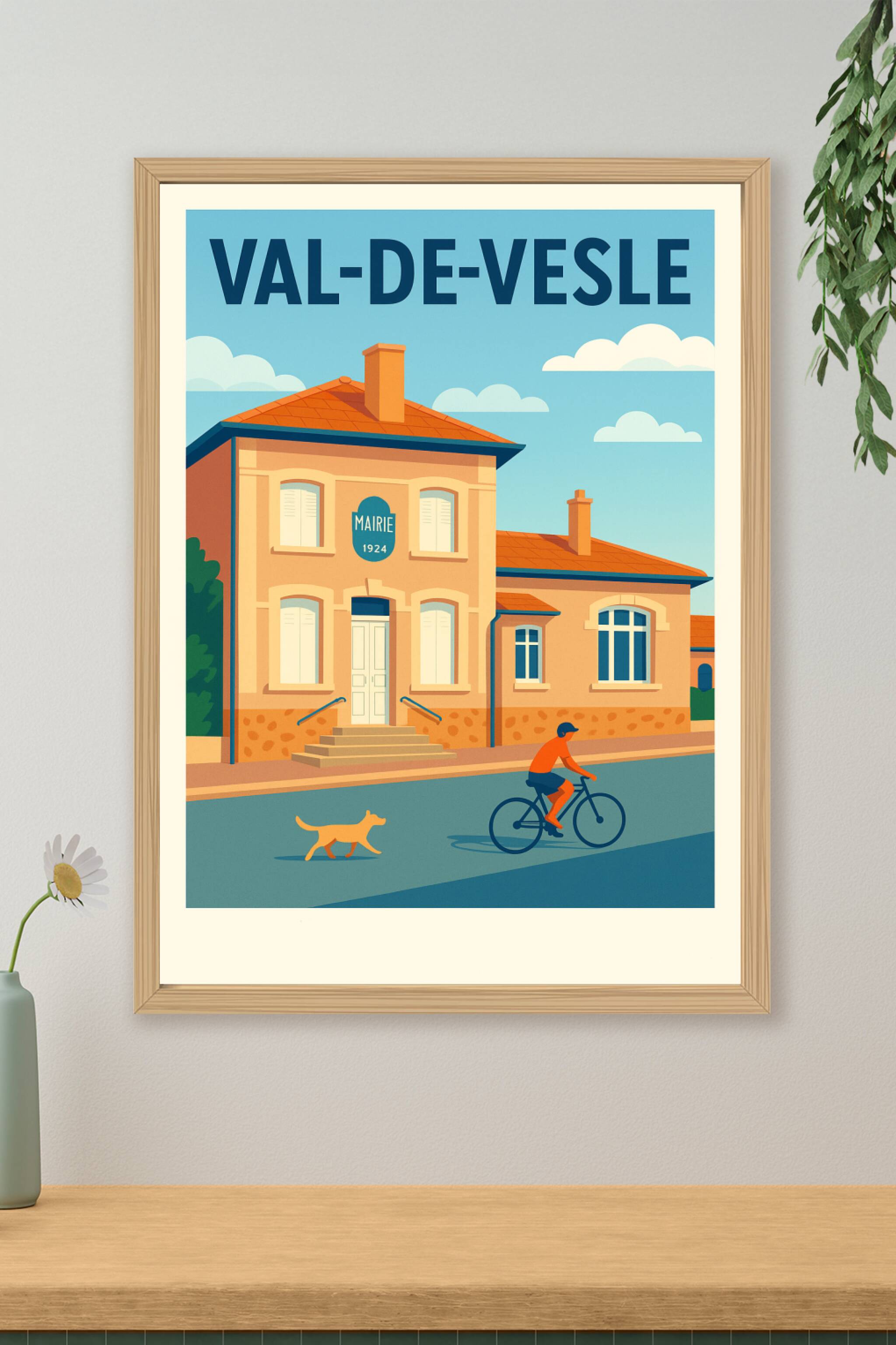 Affiche de Val-de-Vesle - Tranquillité et charme local