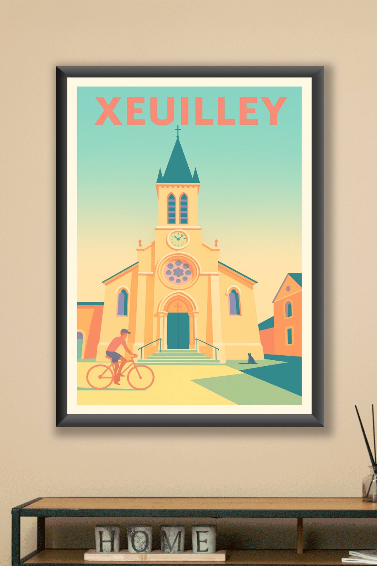 Affiche de Xeuilley - Charme paisible et patrimoine local