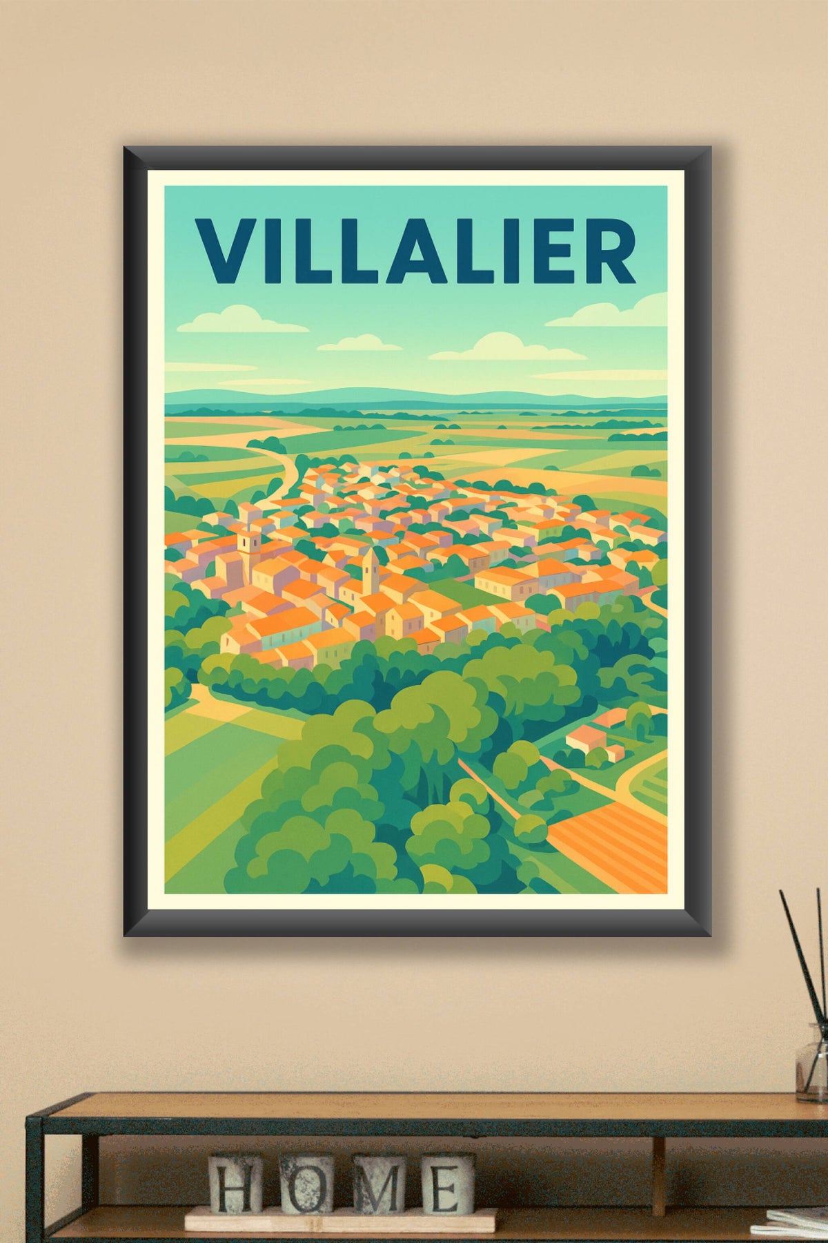 Affiche de Villalier - L'envolée bucolique au cœur de l'Aude