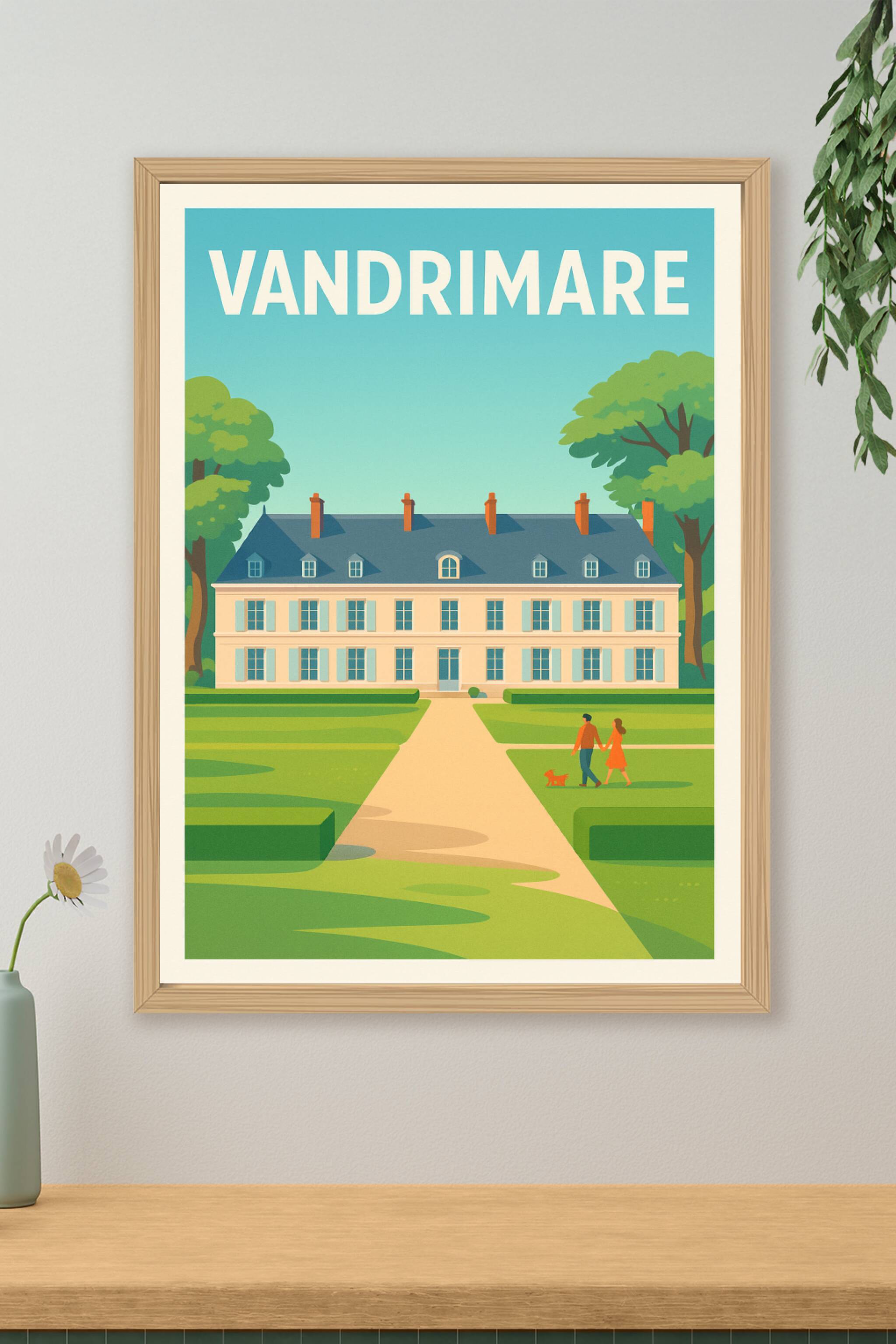 Affiche de Vandrimare - Élégance et sérénité au cœur du domaine