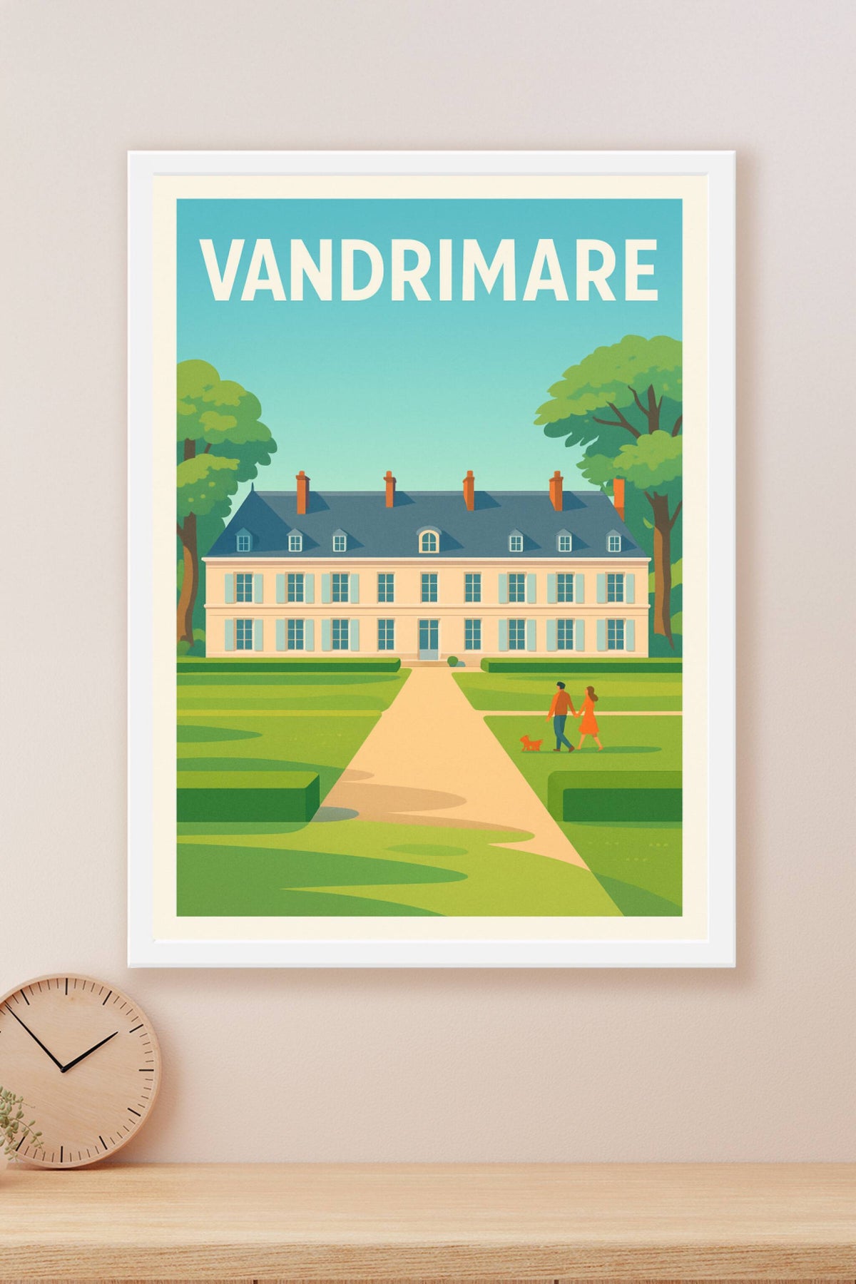 Affiche de Vandrimare - Élégance et sérénité au cœur du domaine
