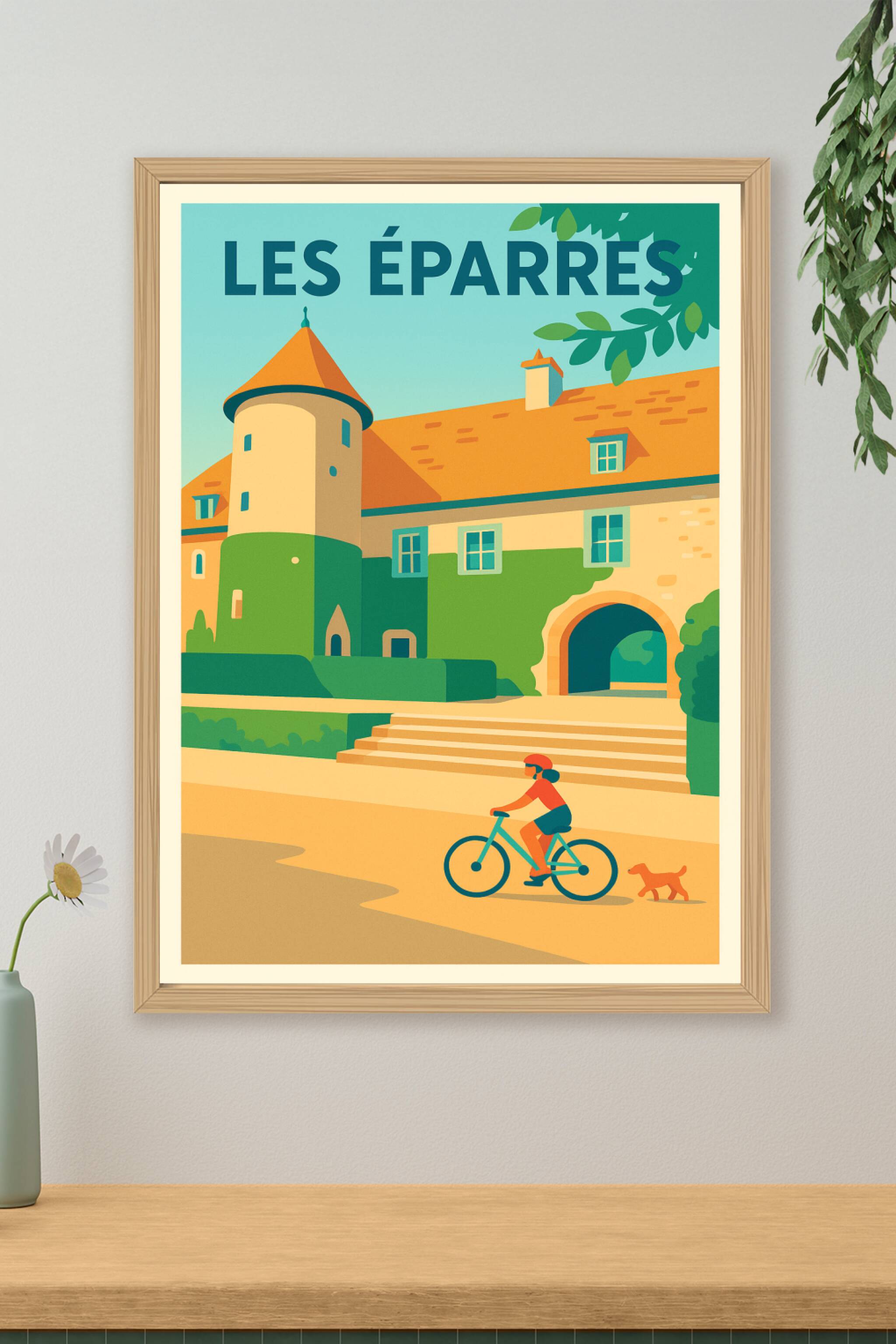 Affiche de Les Éparres - Charme bucolique et douceur de vivre