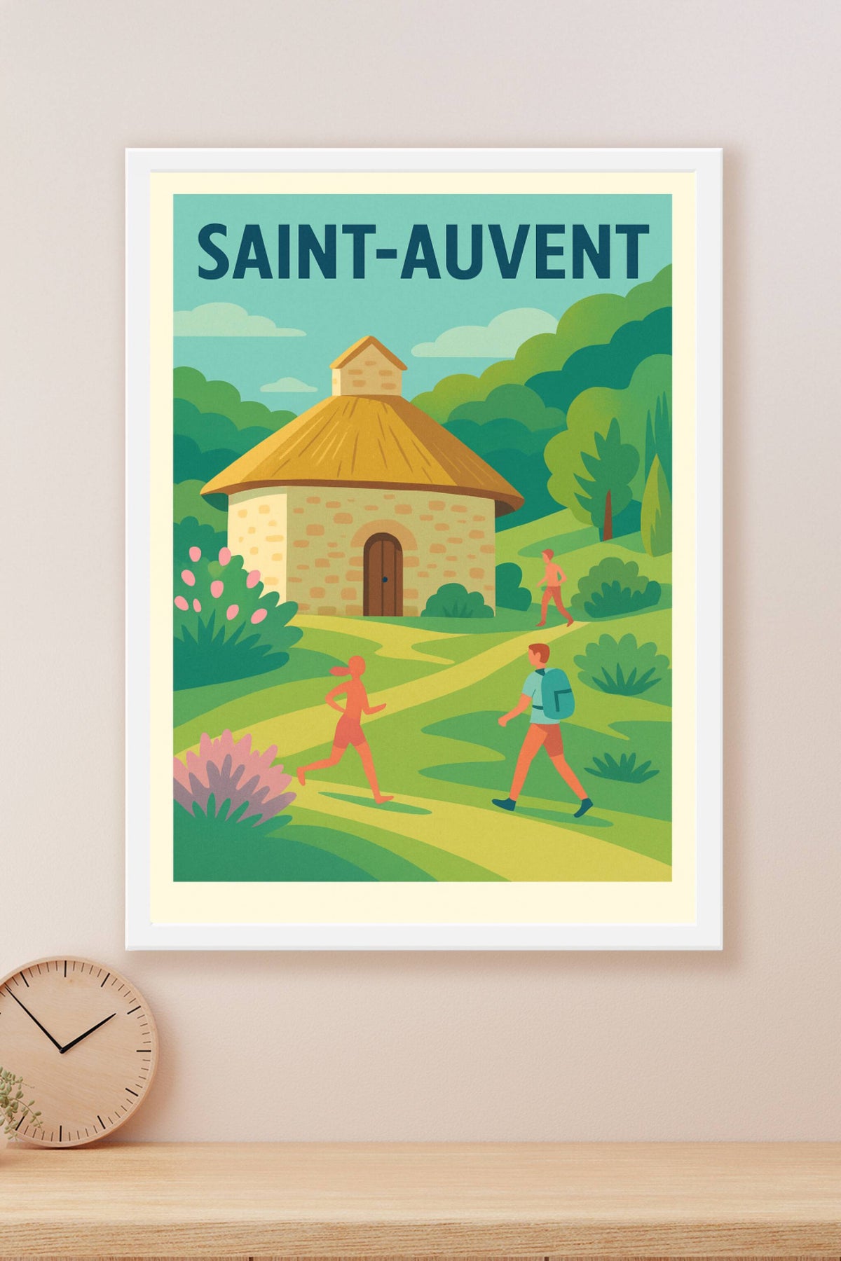Affiche de Saint-Auvent - Escapade nature au cœur du Limousin