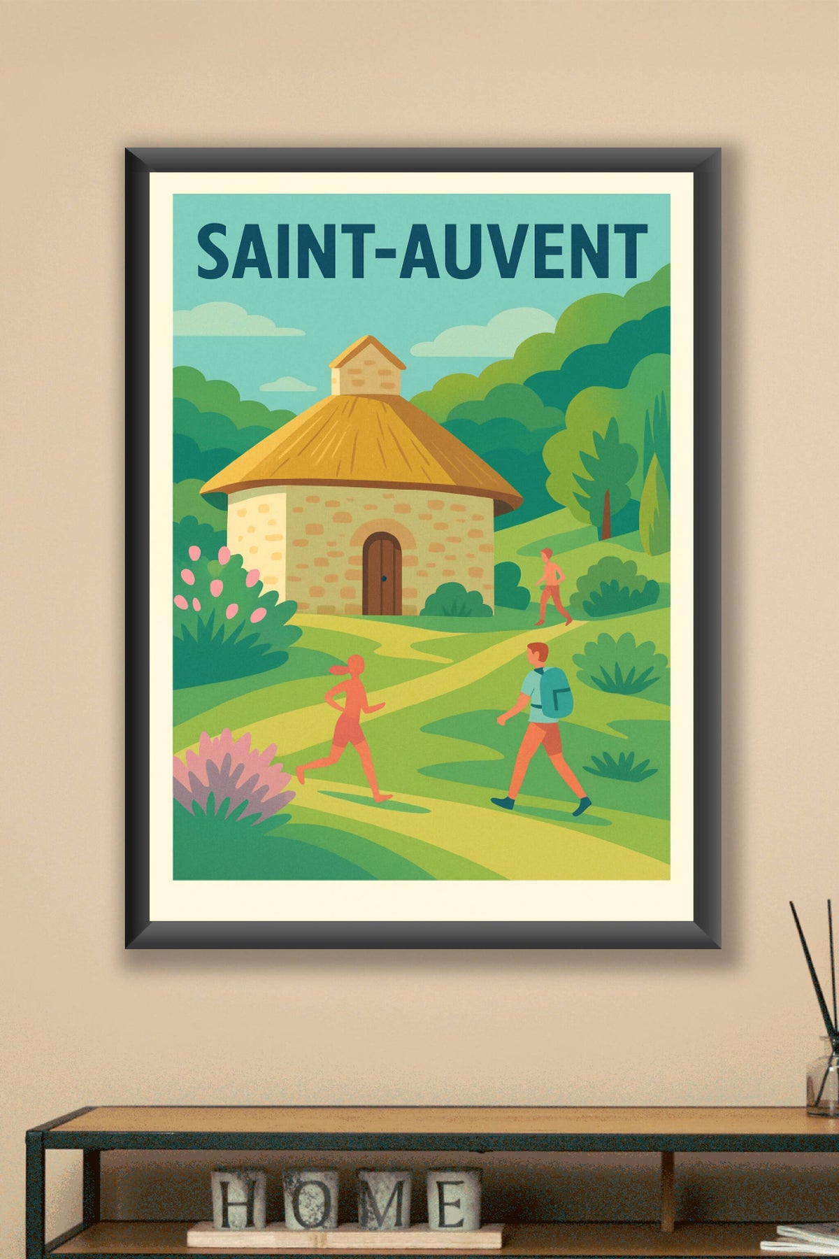 Affiche de Saint-Auvent - Escapade nature au cœur du Limousin