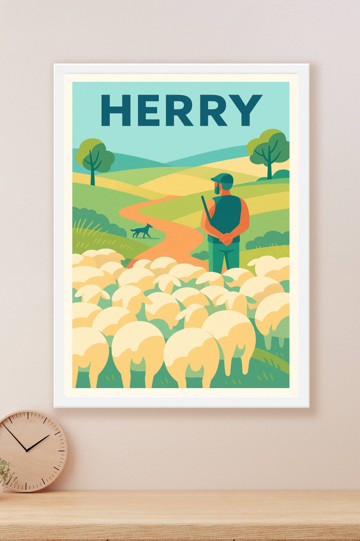 Affiche de Herry - Poésie pastorale au cœur de la campagne