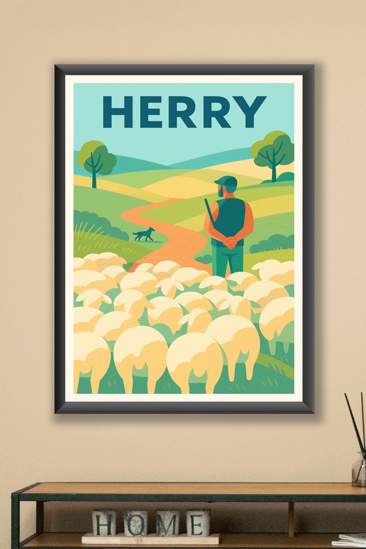 Affiche de Herry - Poésie pastorale au cœur de la campagne