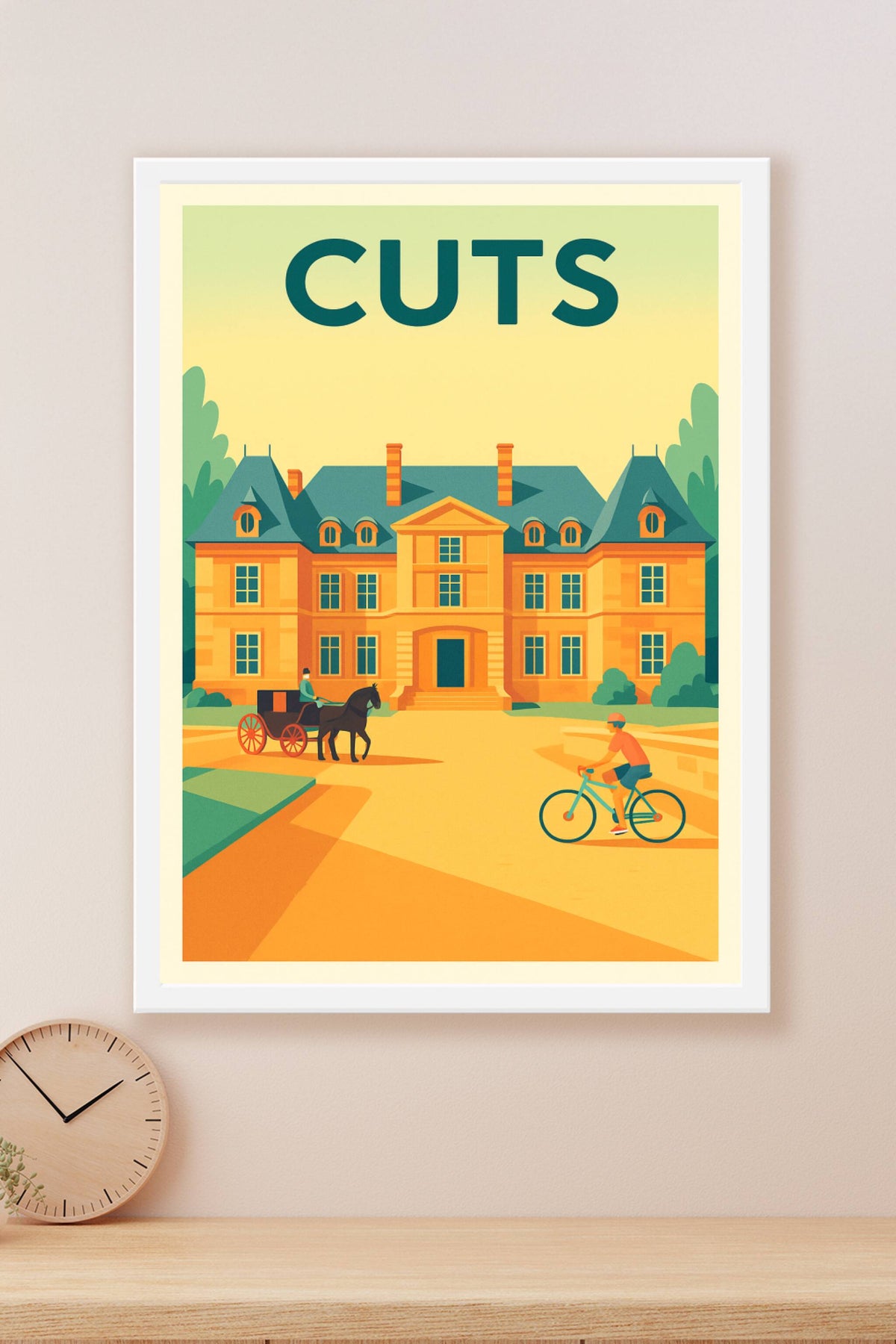 Affiche de Cuts - Charme et élégance à l'ancienne