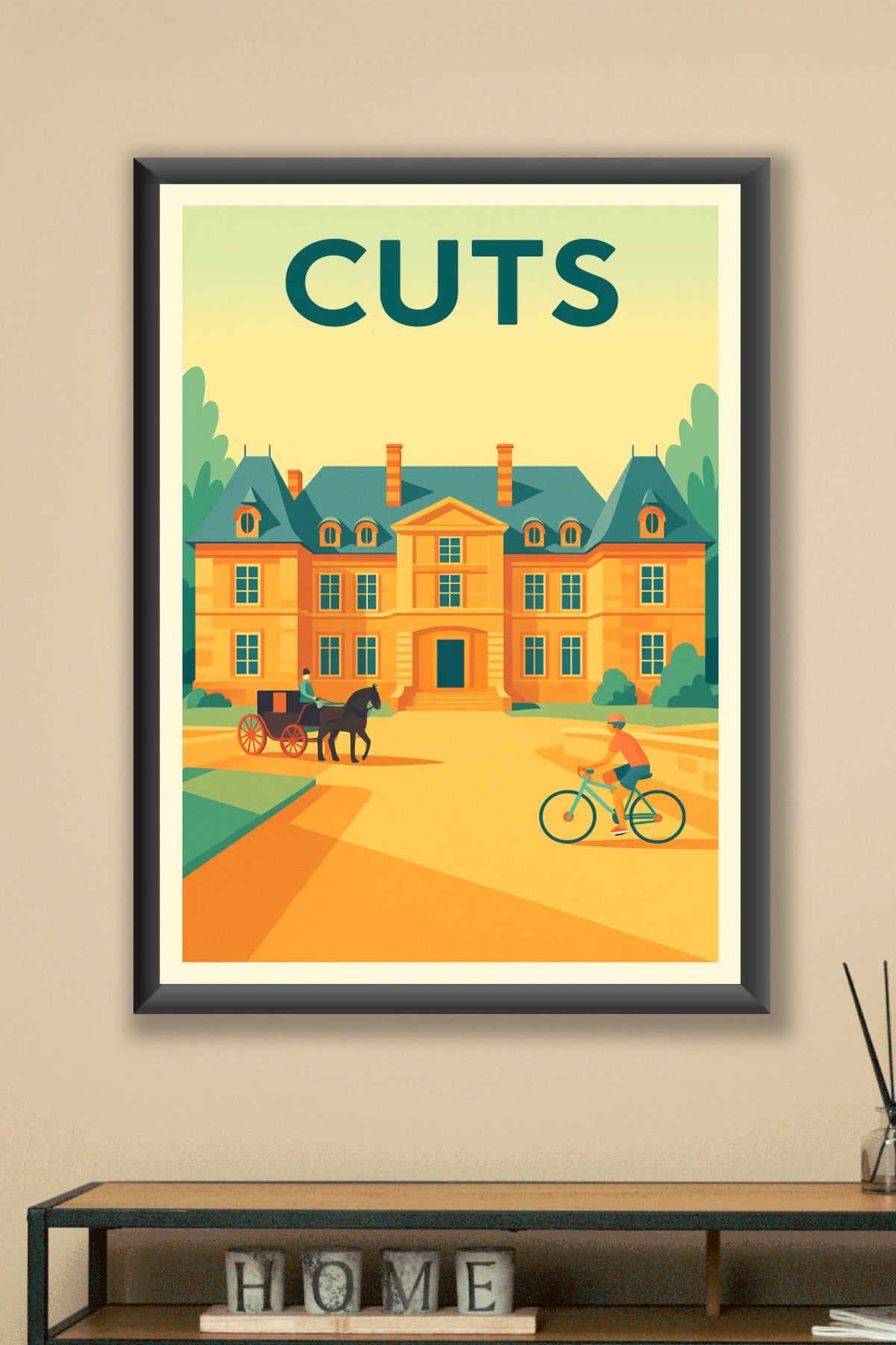 Affiche de Cuts - Charme et élégance à l'ancienne