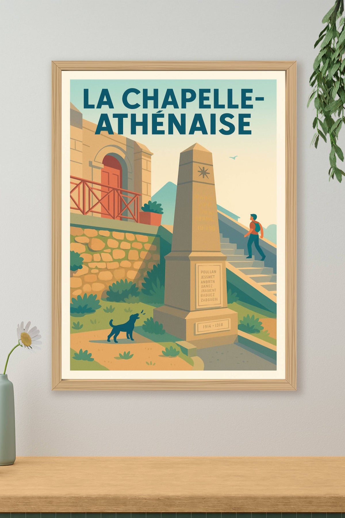 Affiche de La Chapelle-Anthenaise - Charme historique et douceur de vivre