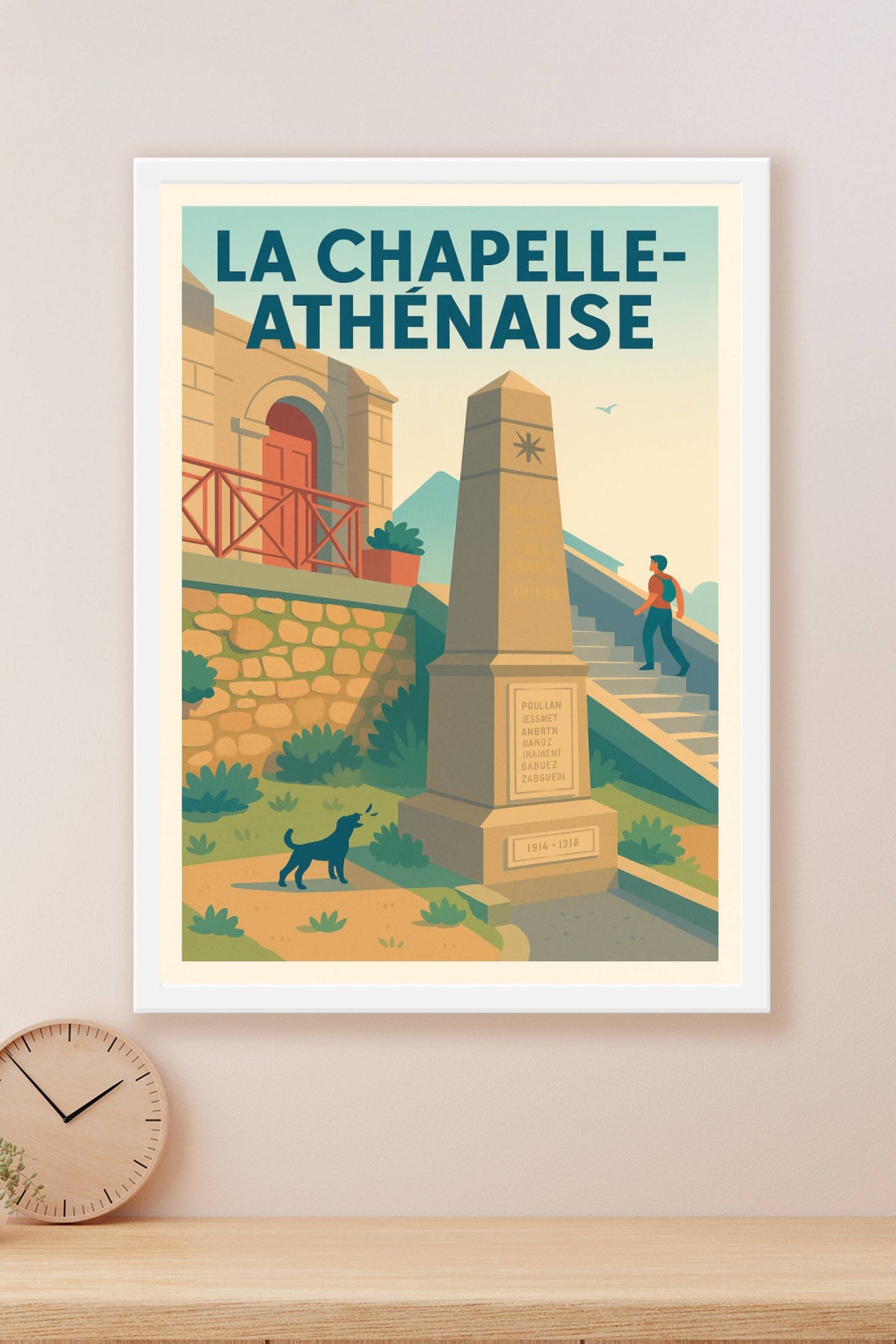 Affiche de La Chapelle-Anthenaise - Charme historique et douceur de vivre