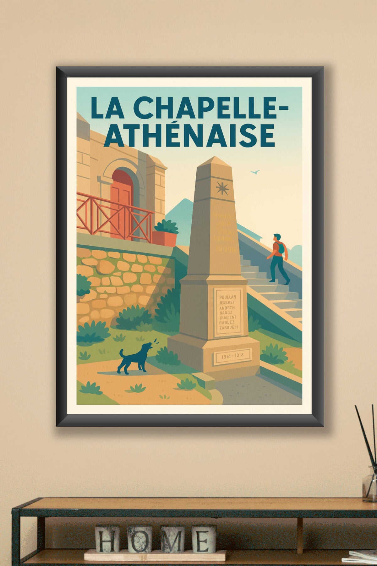 Affiche de La Chapelle-Anthenaise - Charme historique et douceur de vivre
