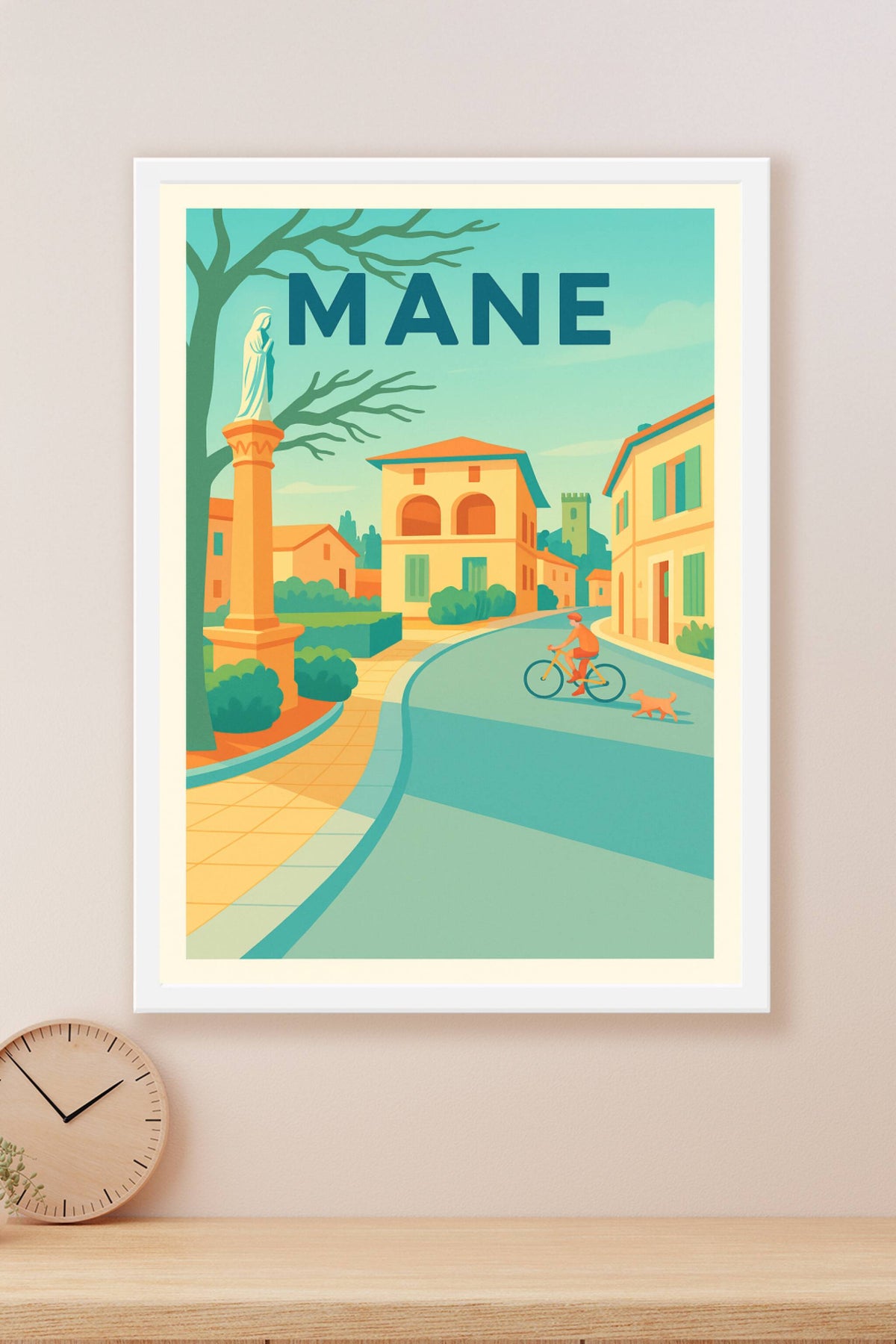 Affiche de Mane - charme et douceur de la vie provençale