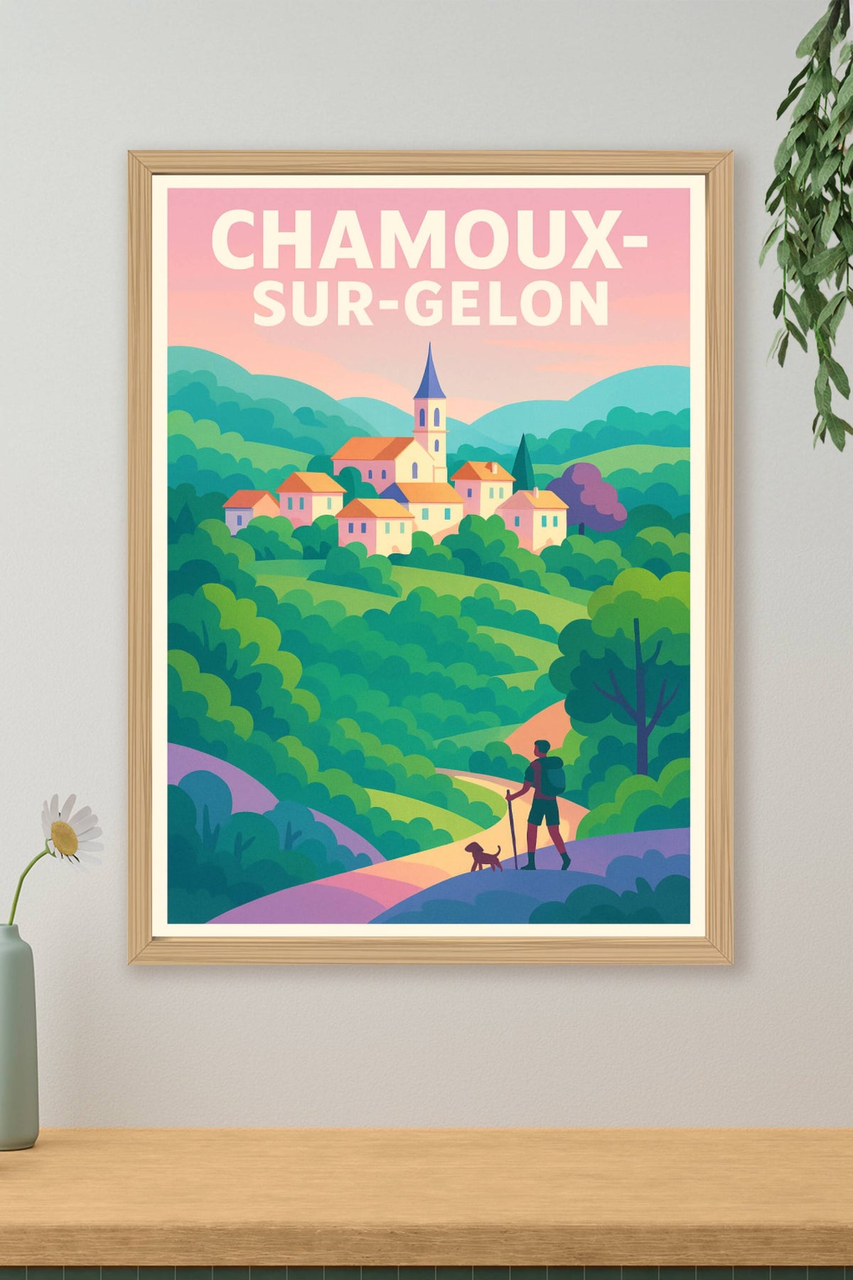 Affiche de Chamoux-sur-Gelon - L'escapade nature au cœur des Alpes