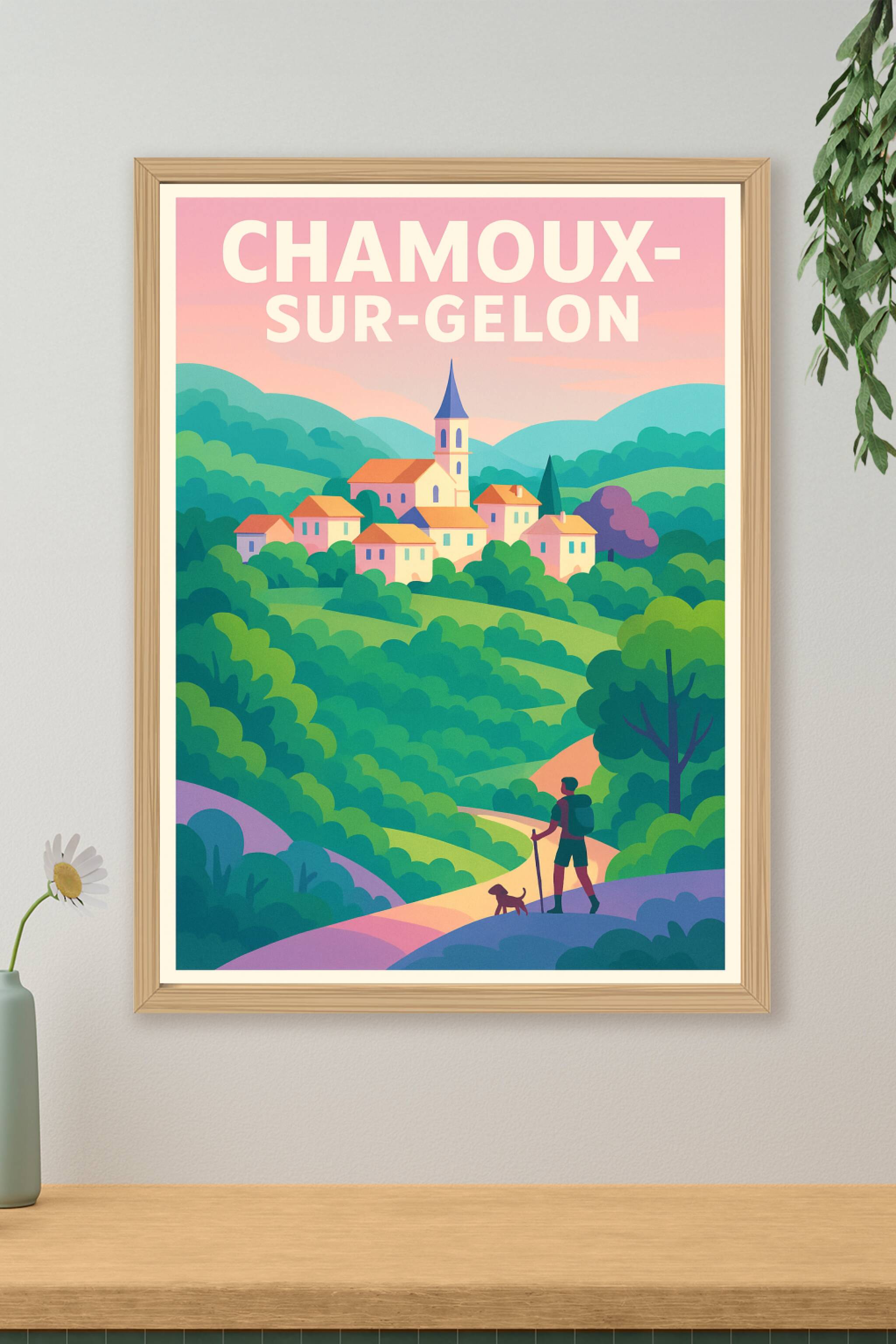 Affiche de Chamoux-sur-Gelon - L'escapade nature au cœur des Alpes