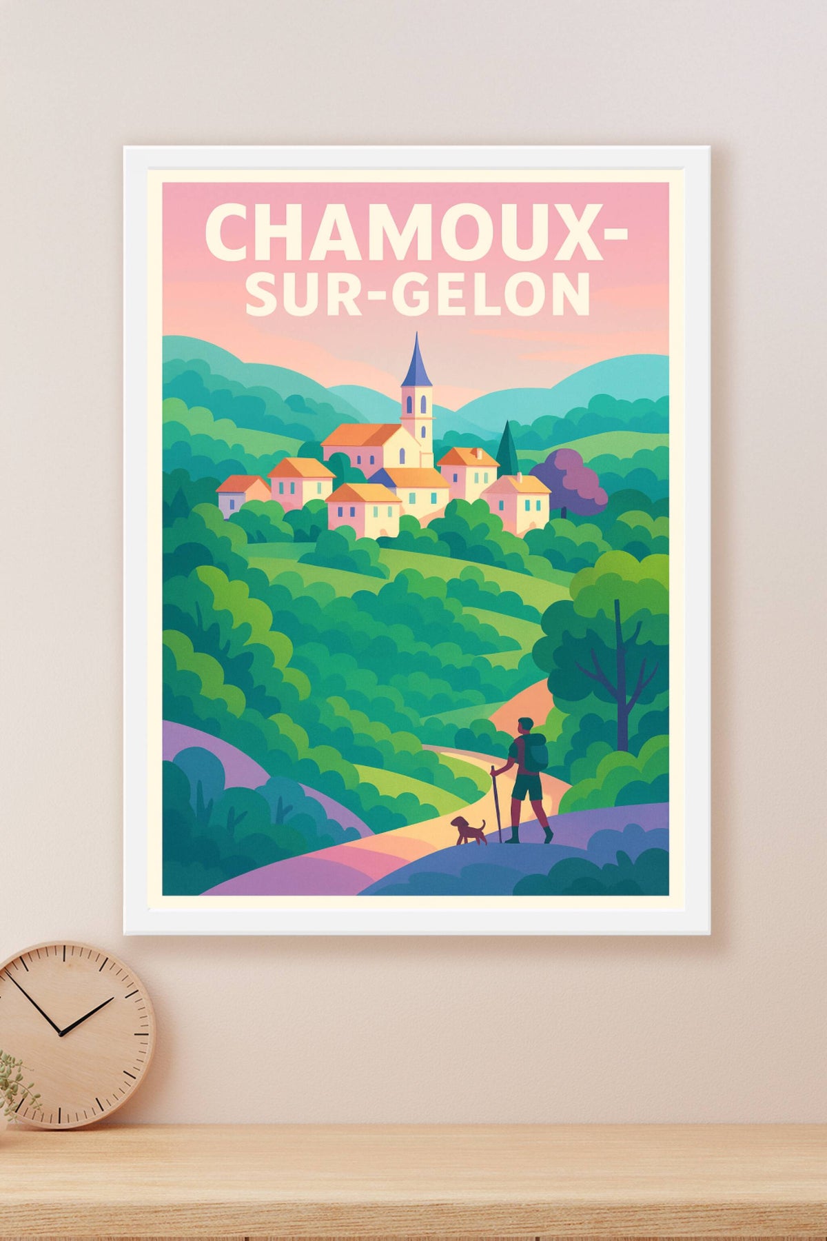 Affiche de Chamoux-sur-Gelon - L'escapade nature au cœur des Alpes