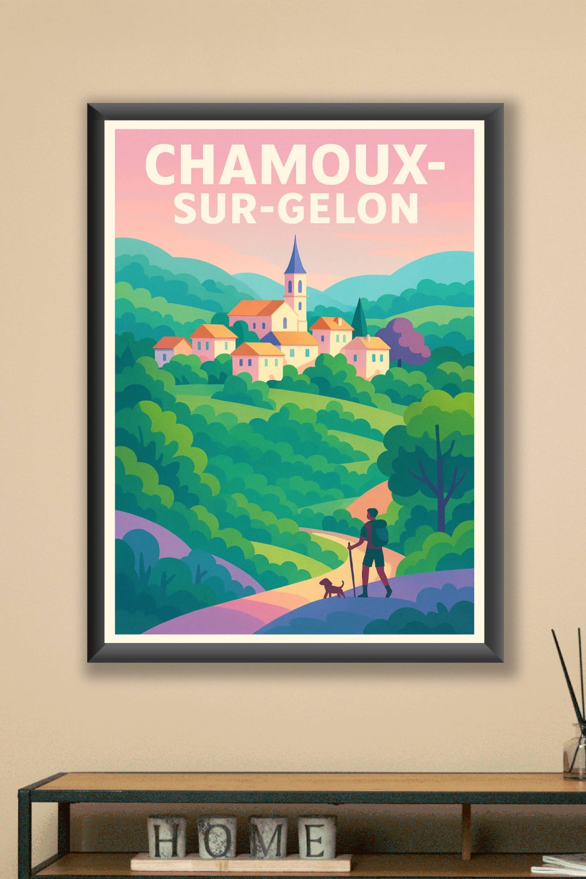 Affiche de Chamoux-sur-Gelon - L'escapade nature au cœur des Alpes