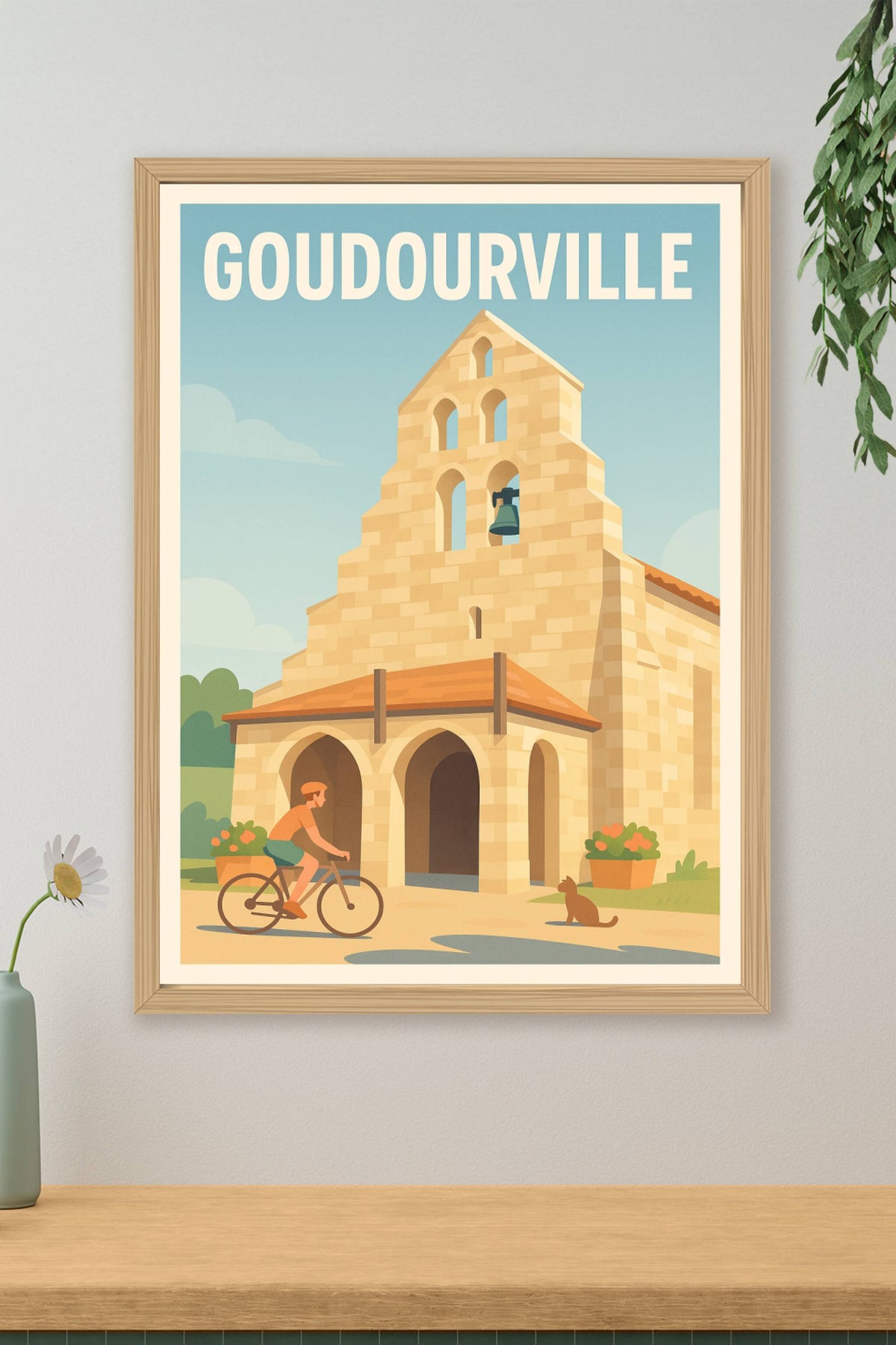 Affiche de Goudourville - Charme et sérénité au cœur du patrimoine