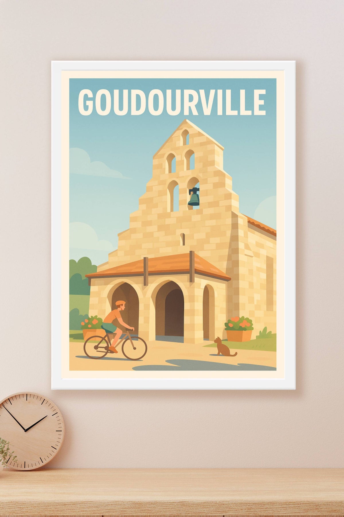 Affiche de Goudourville - Charme et sérénité au cœur du patrimoine