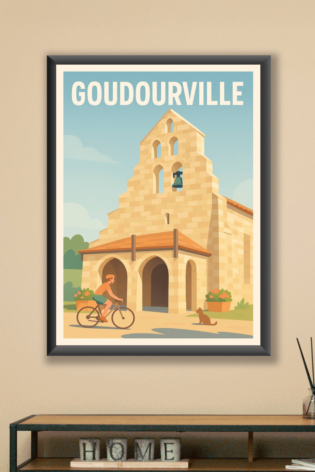 Affiche de Goudourville - Charme et sérénité au cœur du patrimoine