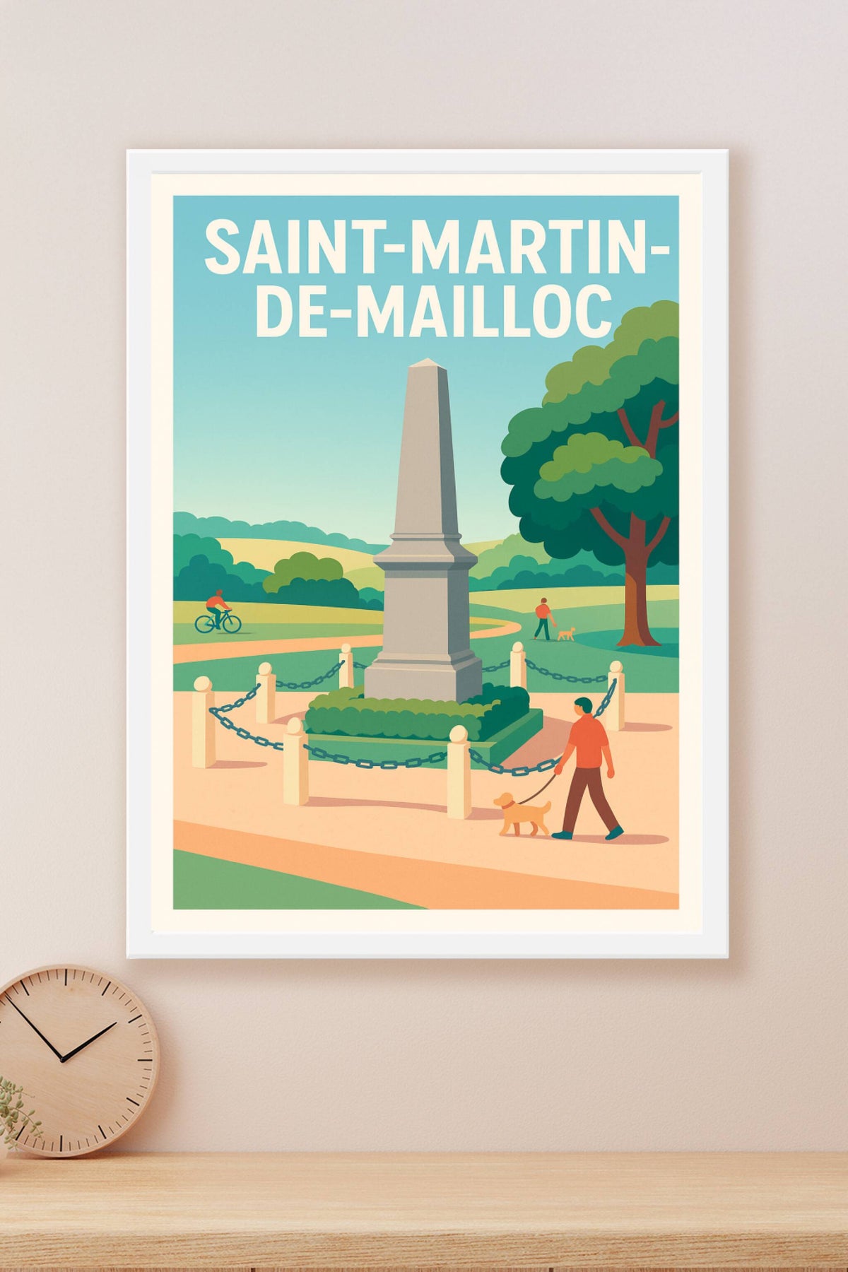 Affiche de Saint-Martin-de-Mailloc - Harmonie et sérénité au cœur du parc
