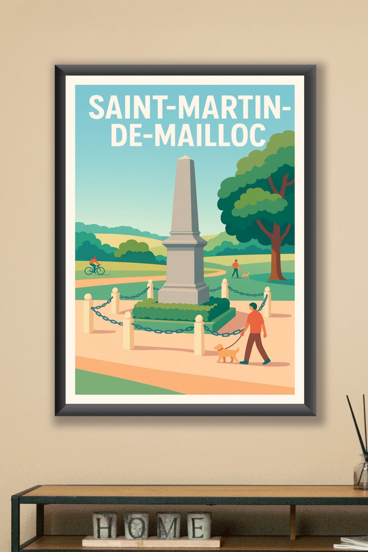 Affiche de Saint-Martin-de-Mailloc - Harmonie et sérénité au cœur du parc