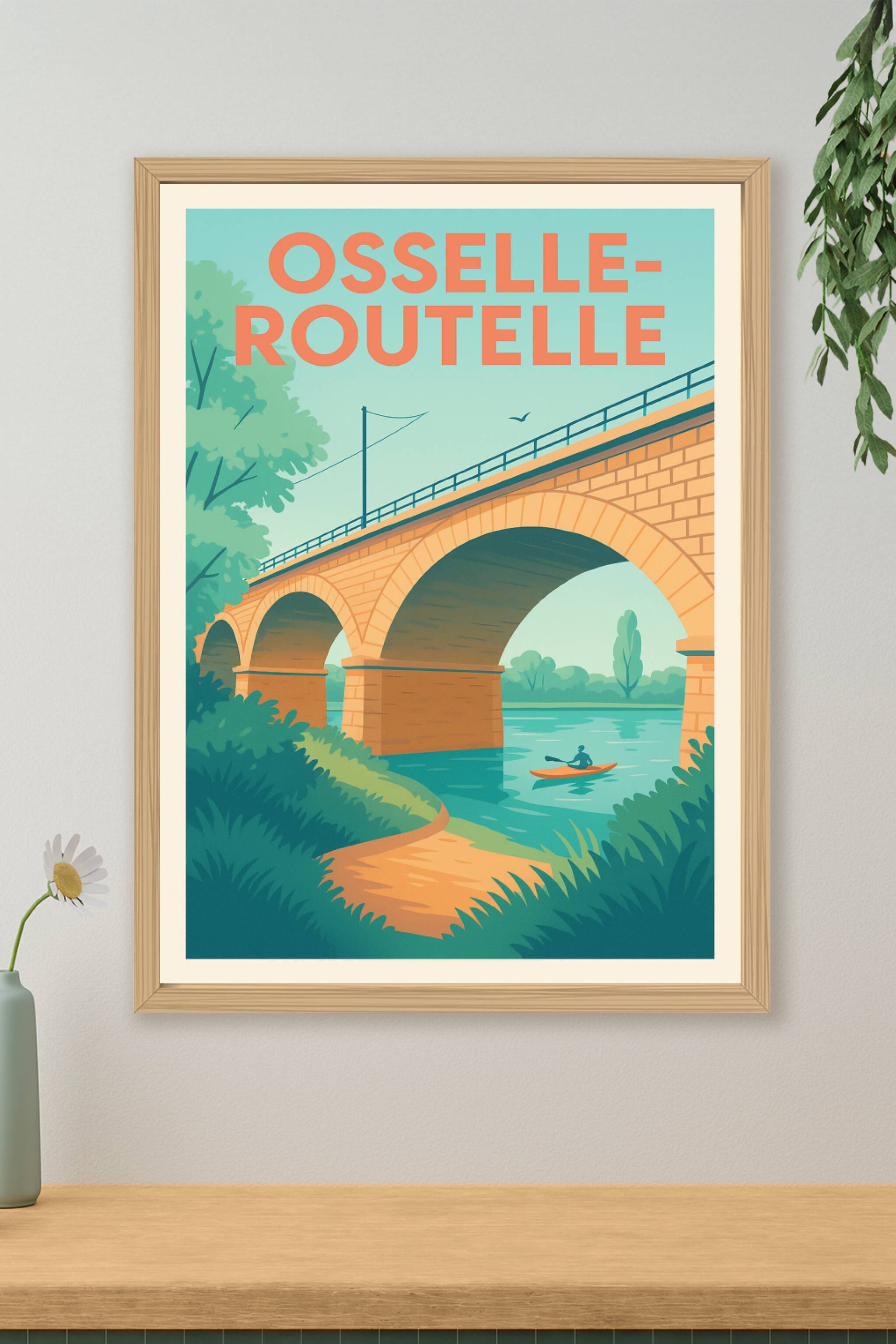Affiche de Osselle-Routelle - Charme naturel et patrimoine en harmonie