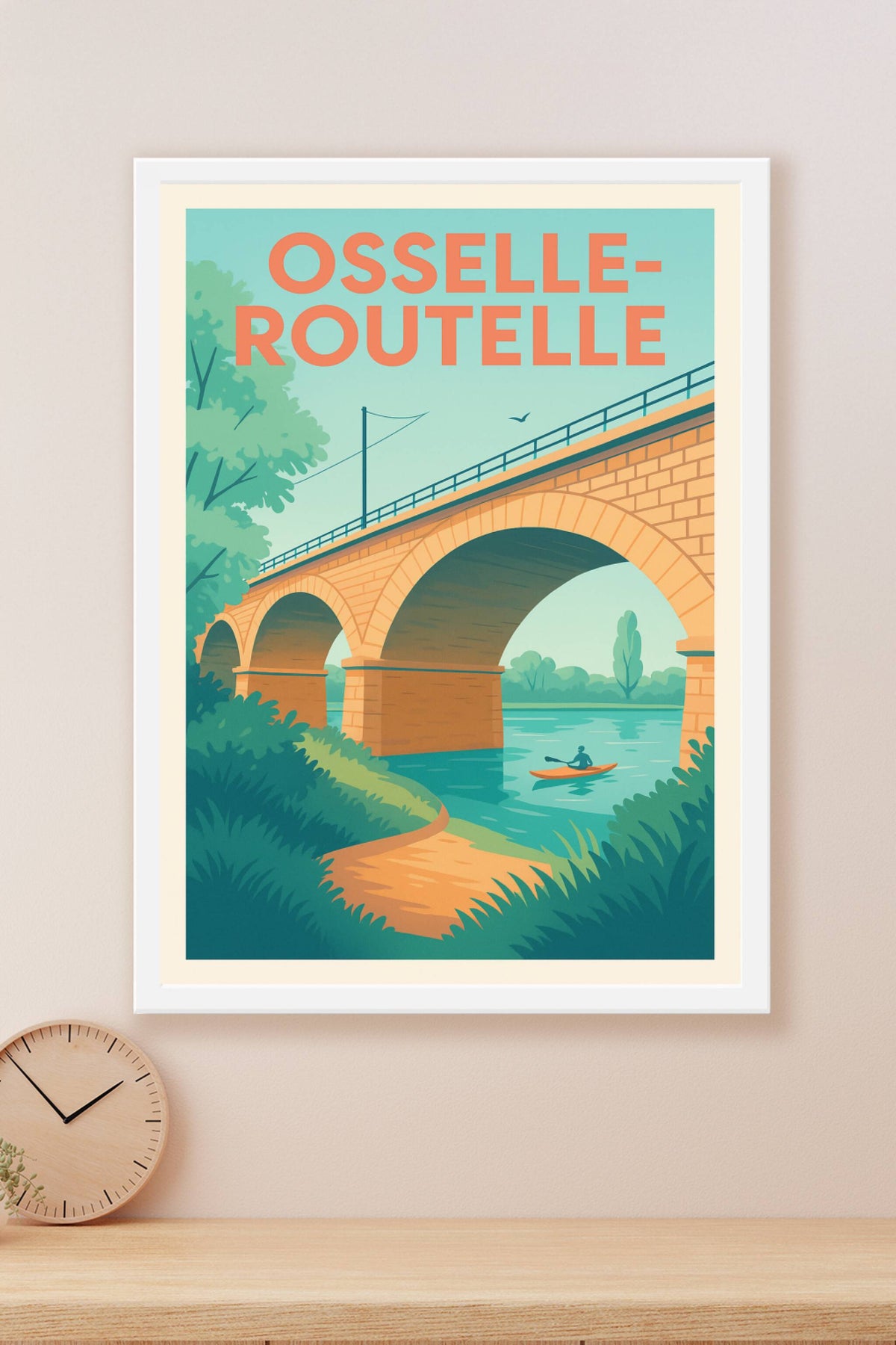 Affiche de Osselle-Routelle - Charme naturel et patrimoine en harmonie