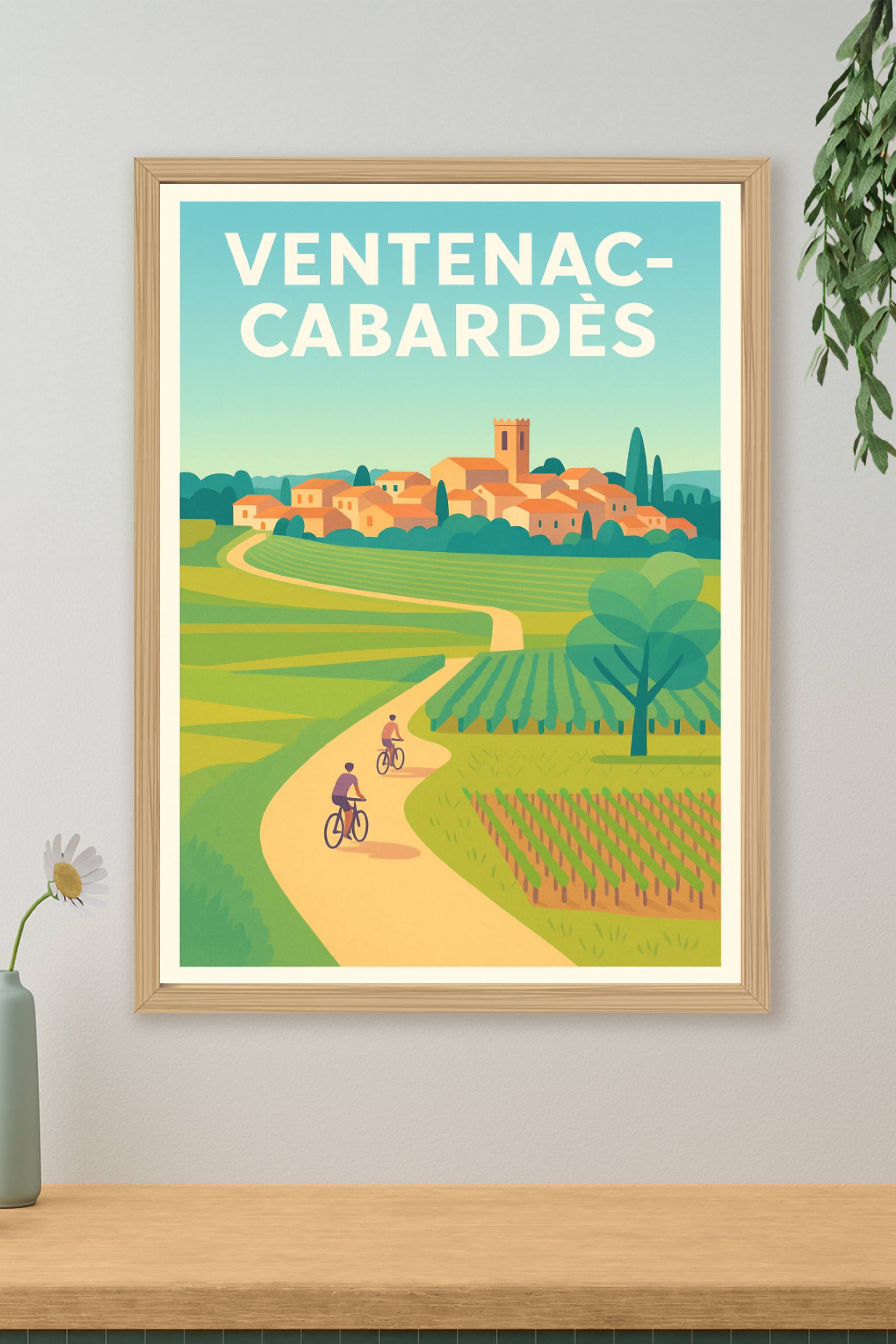 Affiche de Ventenac-Cabardès - Charme champêtre et escapade à vélo