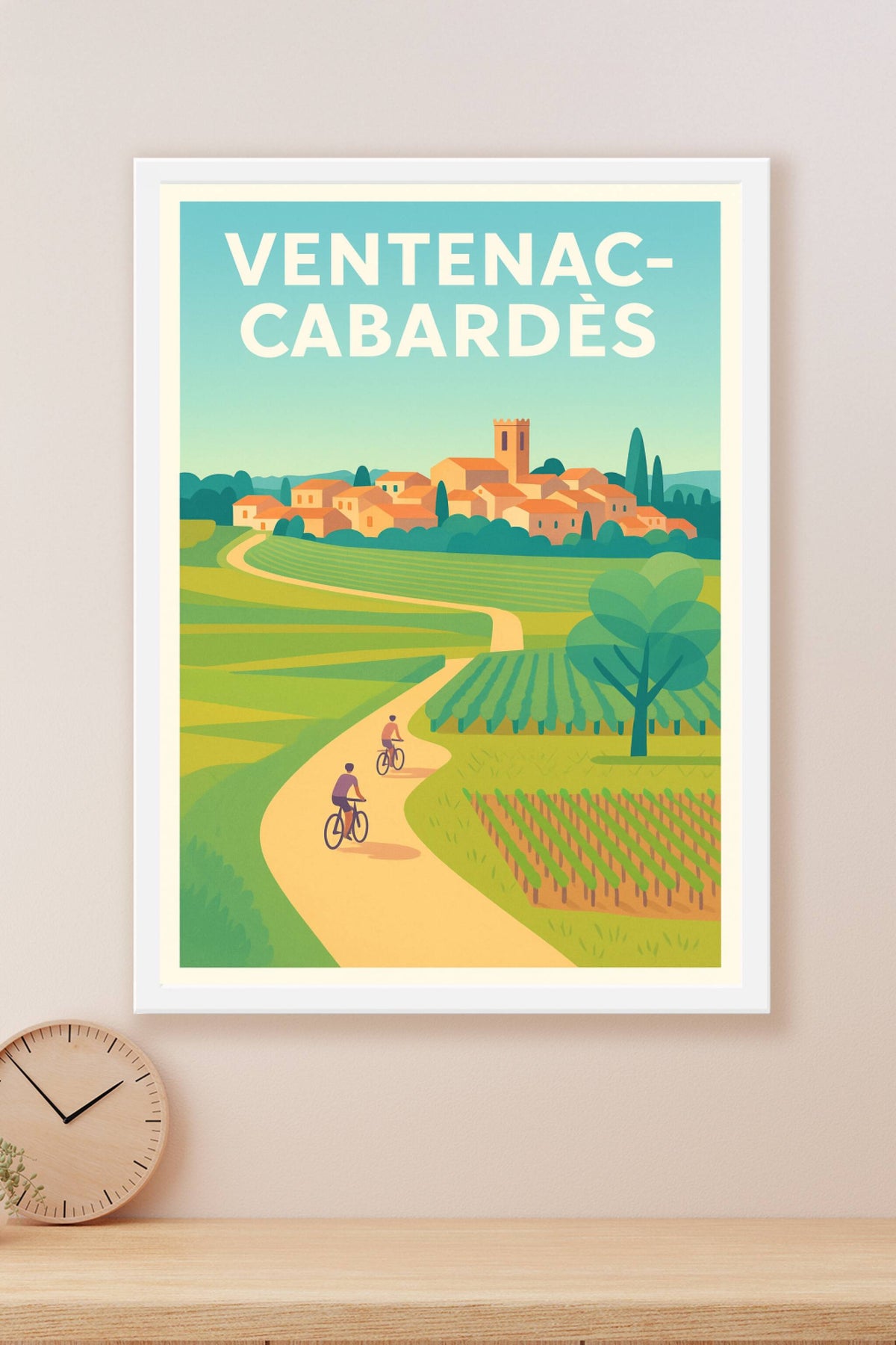 Affiche de Ventenac-Cabardès - Charme champêtre et escapade à vélo