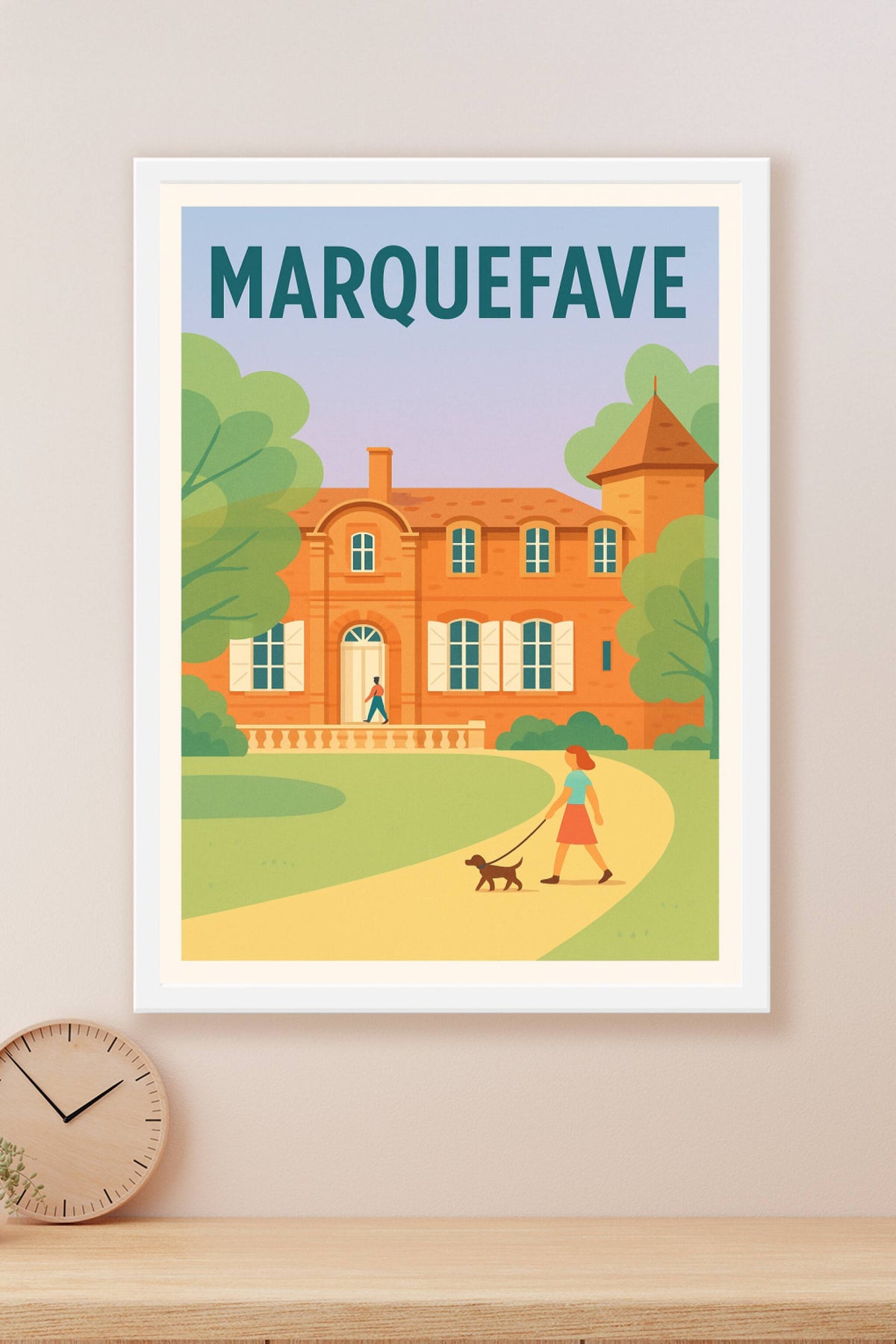 Affiche de Marquefave - Promenade paisible au cœur du patrimoine