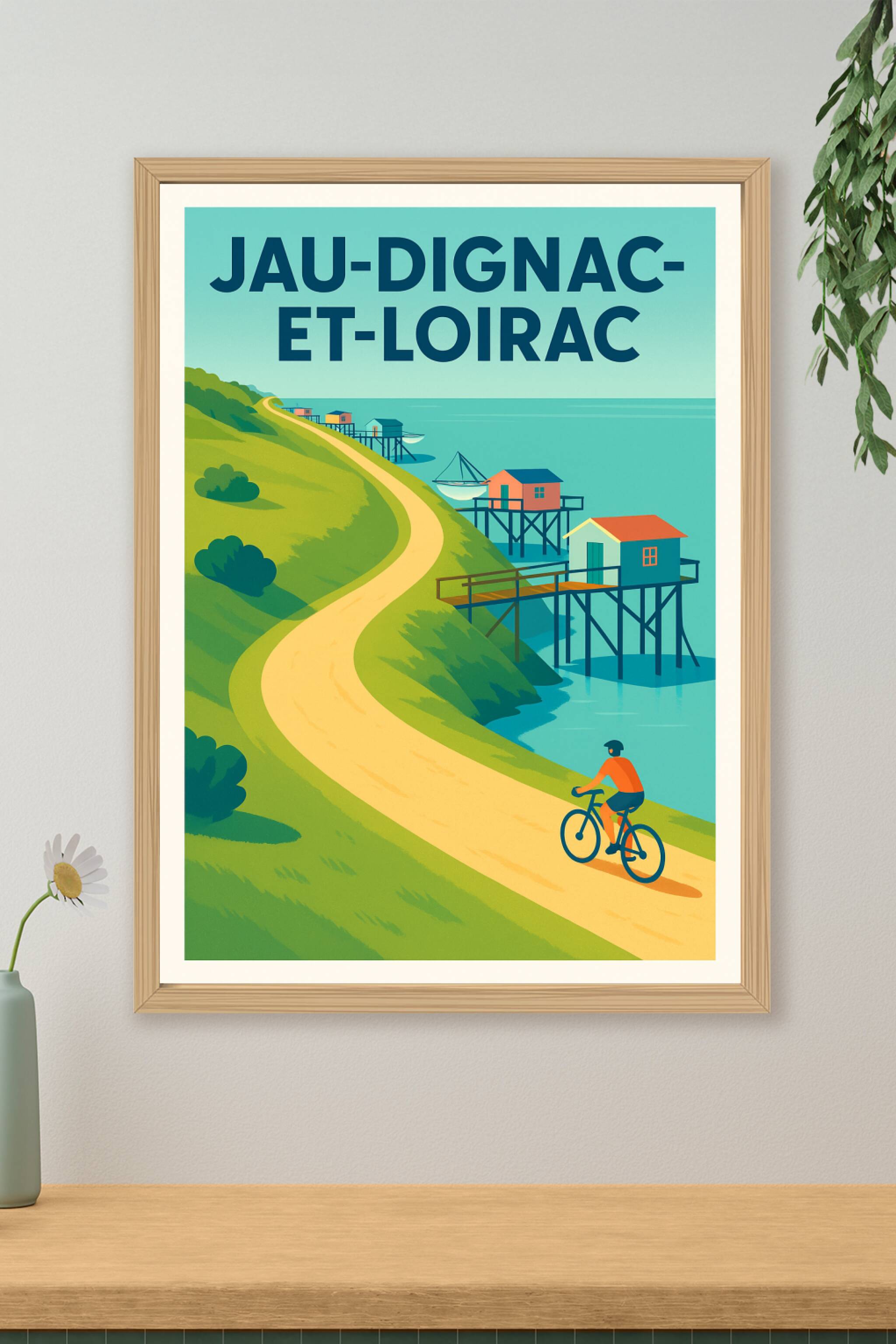 Affiche de Jau-Dignac-et-Loirac - Évasion et douceur au bord de l'eau