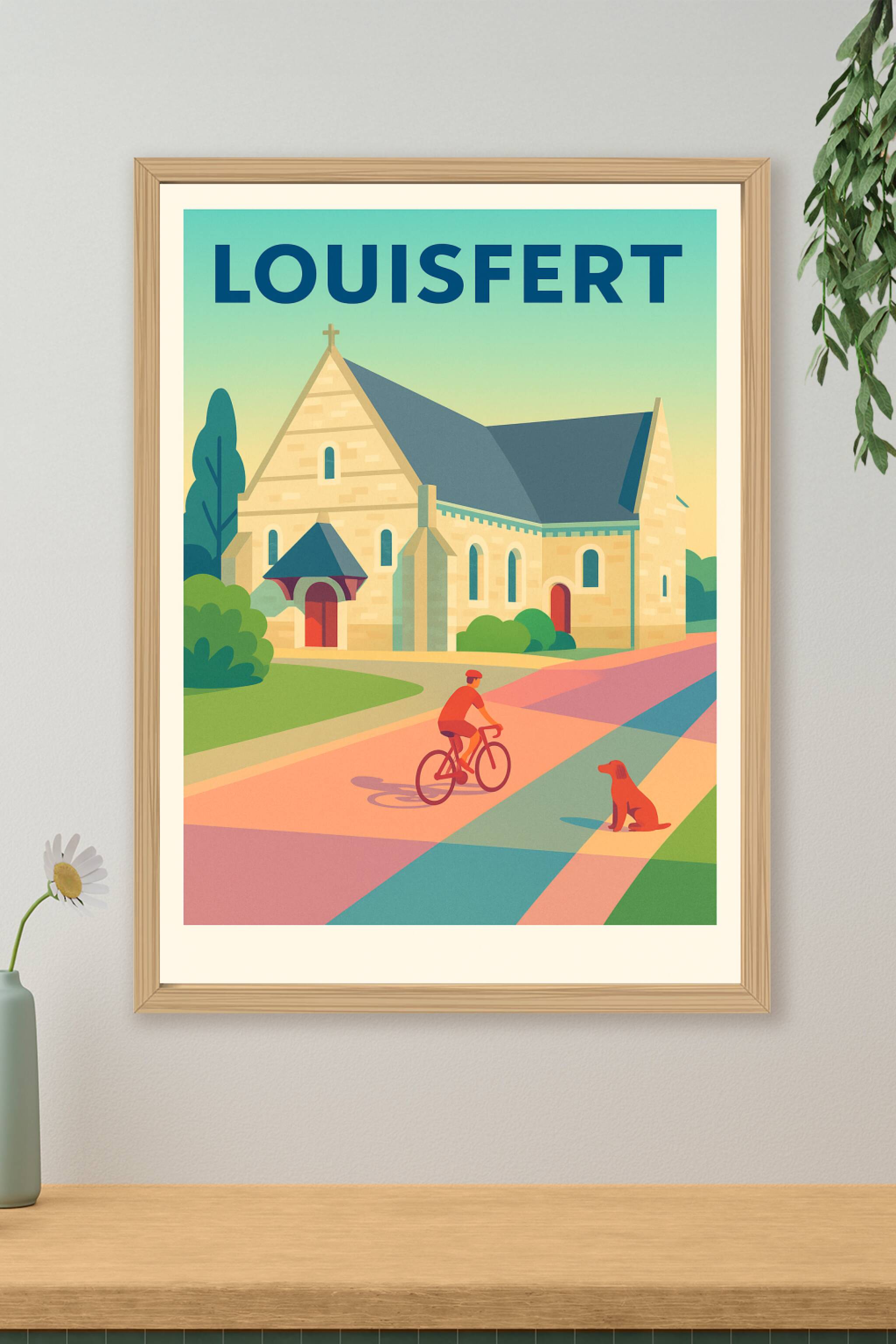 Affiche de Louisfert - Charme paisible et campagne ensoleillée