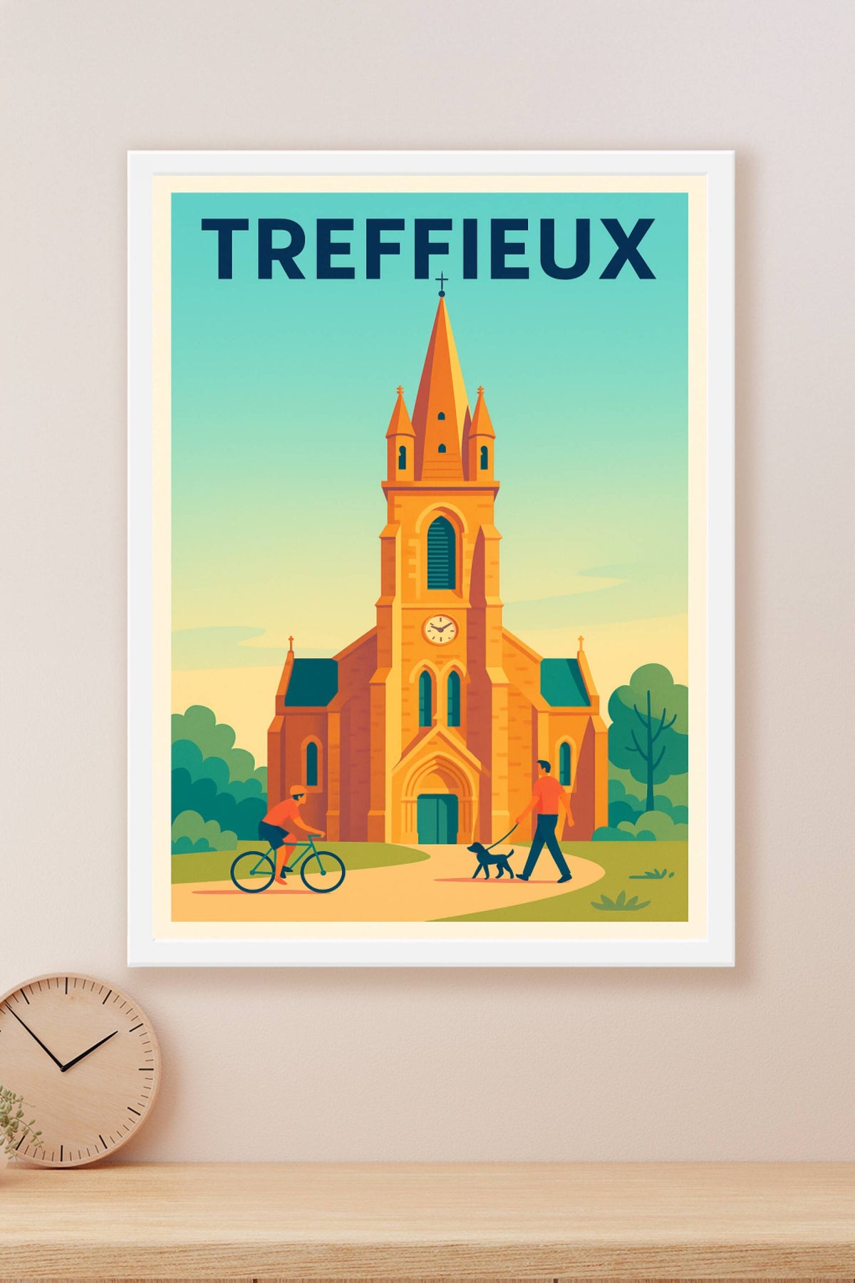 Affiche de Treffieux - Charme authentique et architecture emblématique