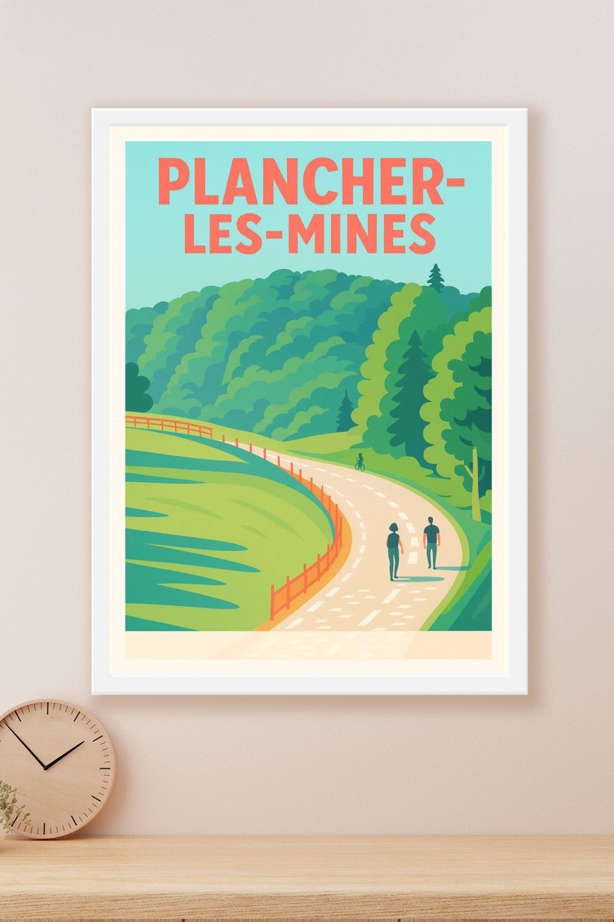 Affiche de Plancher-les-Mines - Promenade bucolique au cœur de la nature