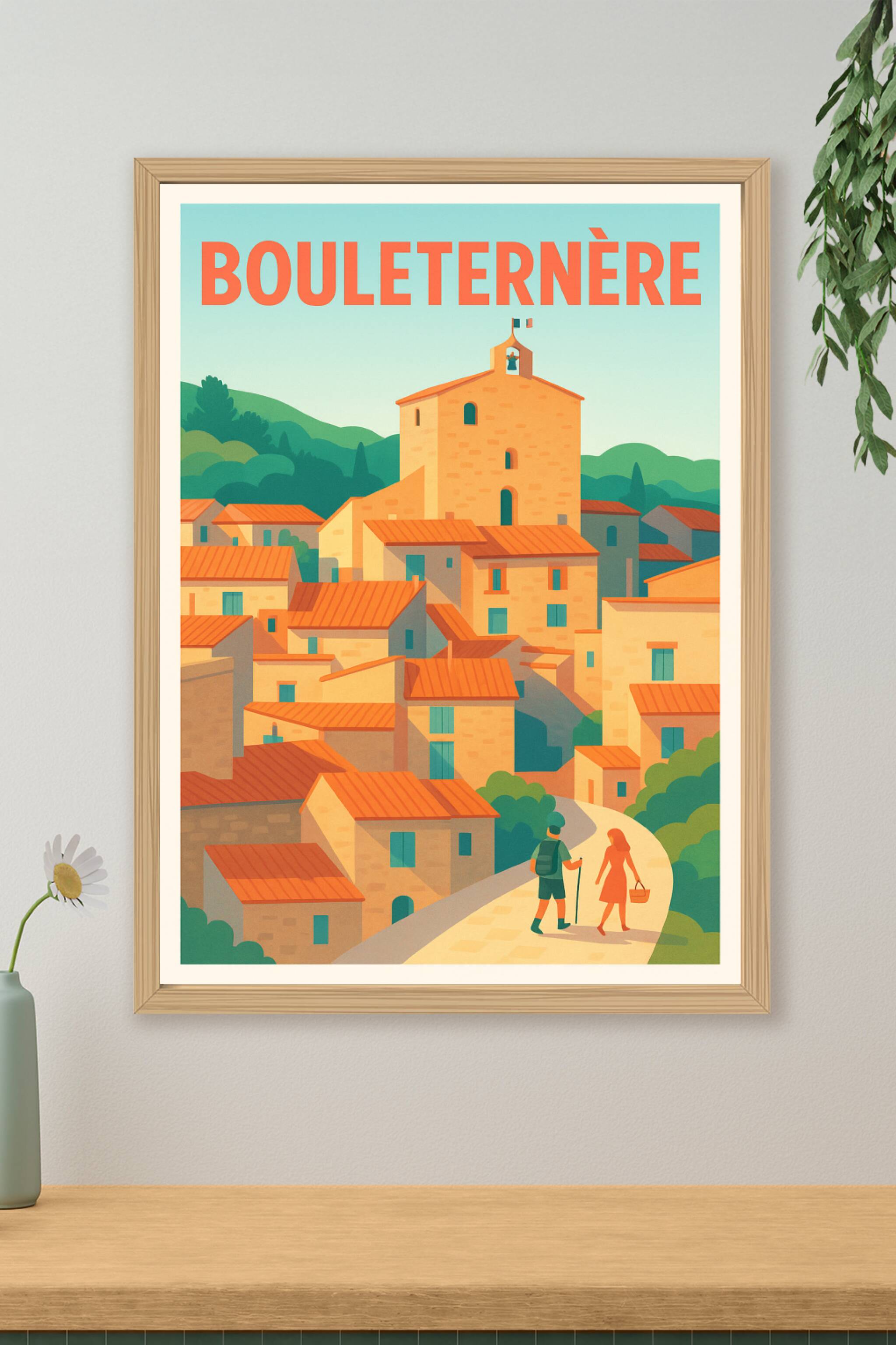 Affiche de Bouleternère - Charme authentique des ruelles catalanes